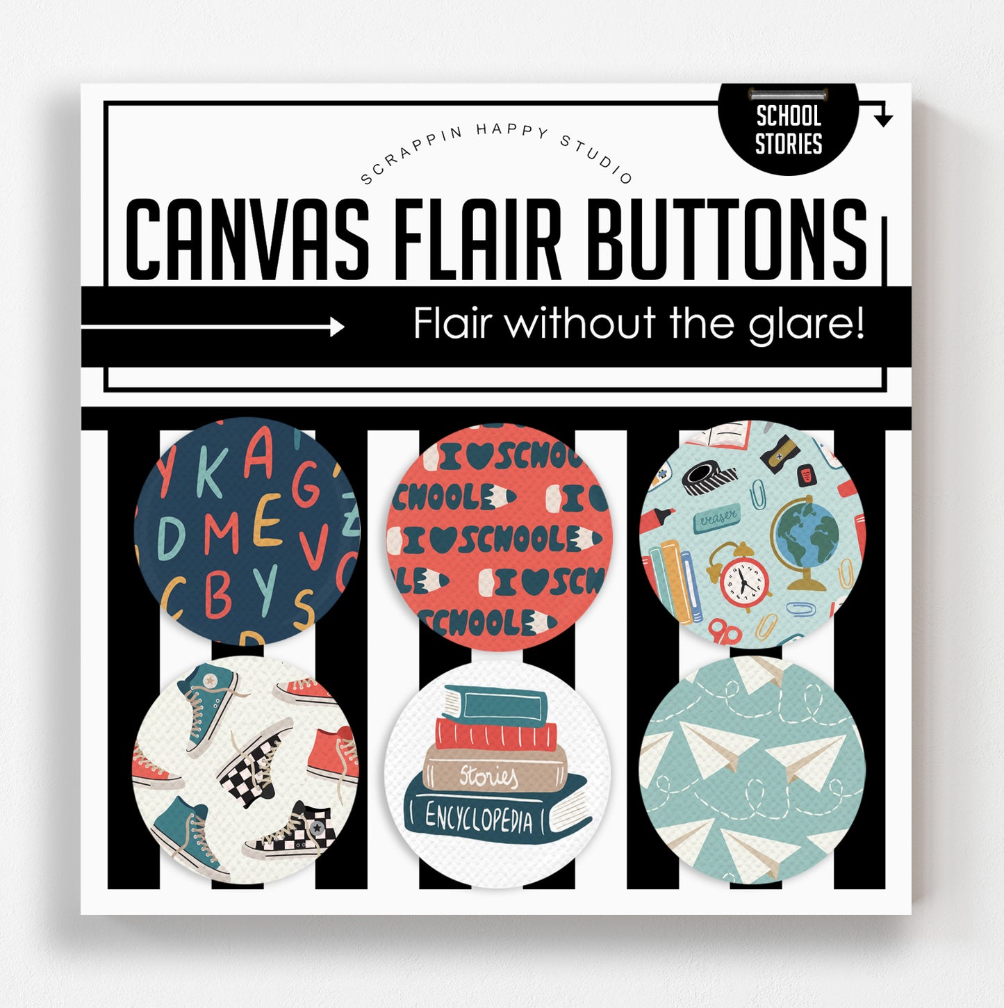 School Stories Canvas Flair