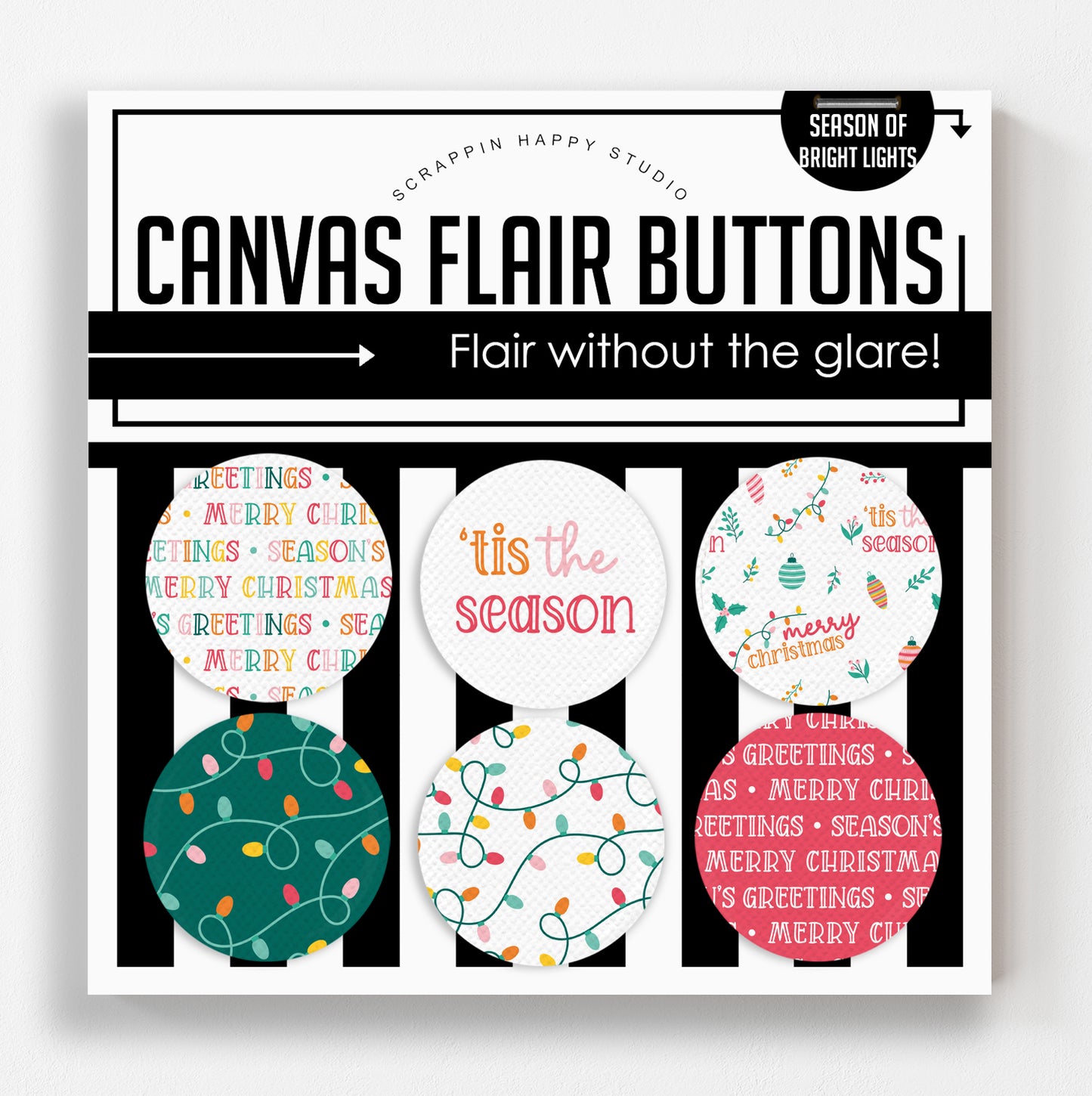 Season Of Bright Lights Canvas Flair