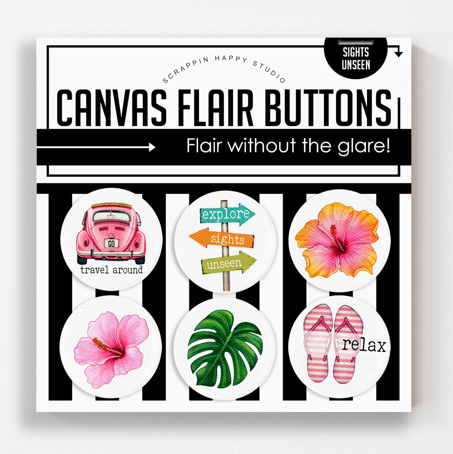 Sights Unseen Canvas Flair