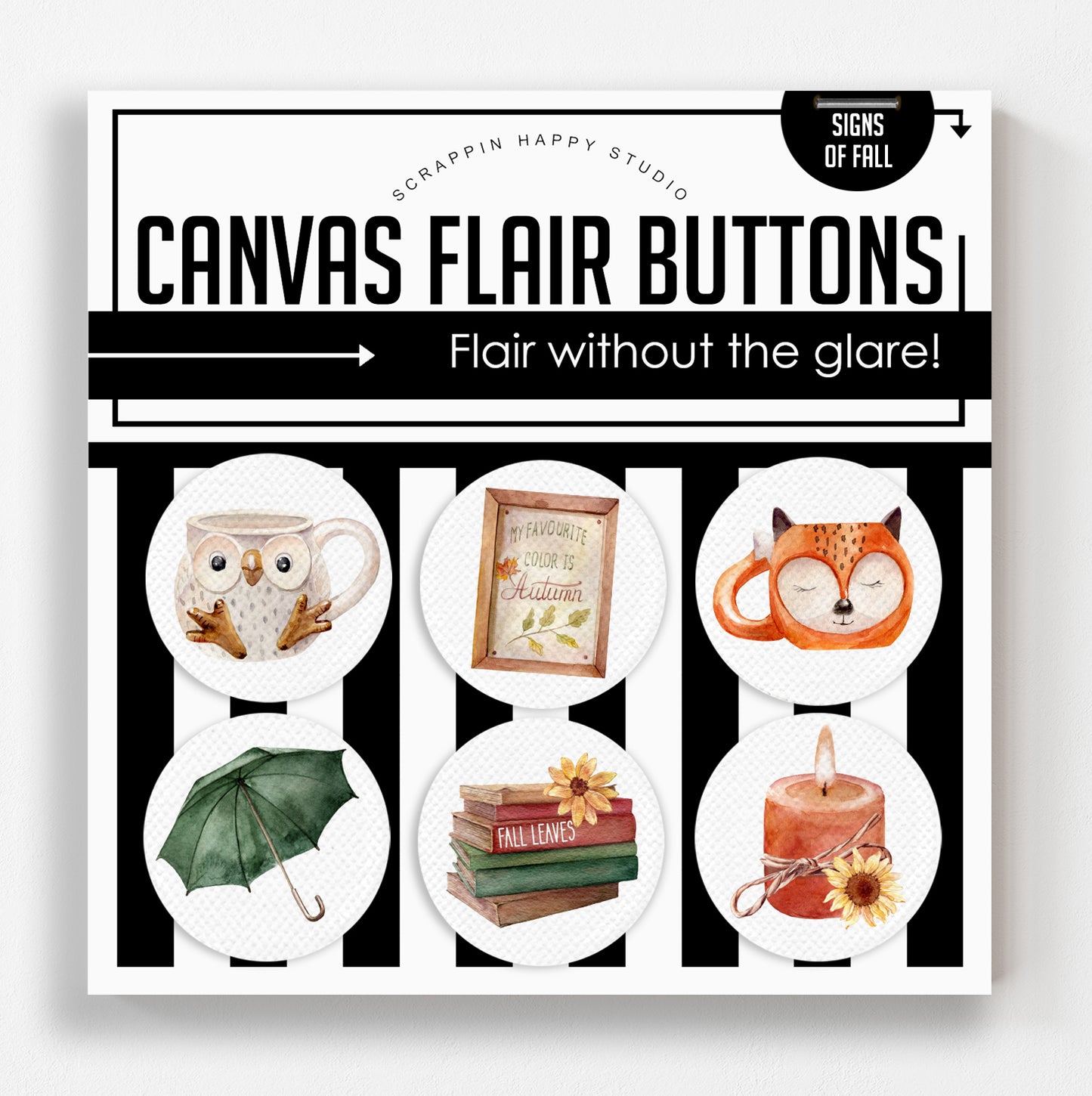 Signs Of Fall Canvas Flair