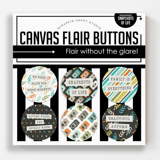 Snapshots Of Life Canvas Flair