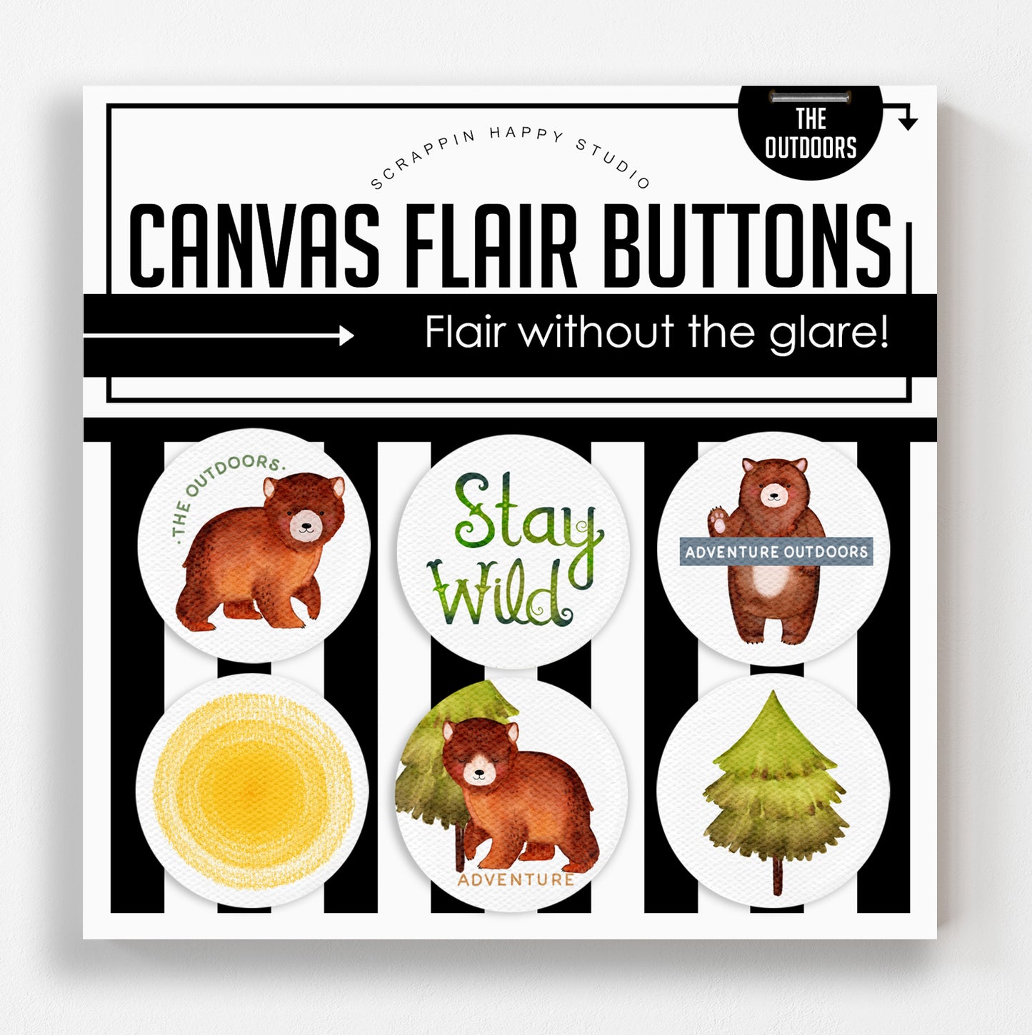 The Outdoors Canvas Flair