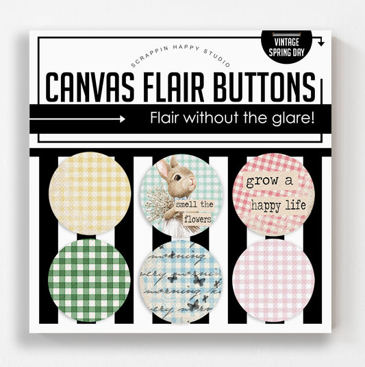 Vintage Spring Day Canvas Flair