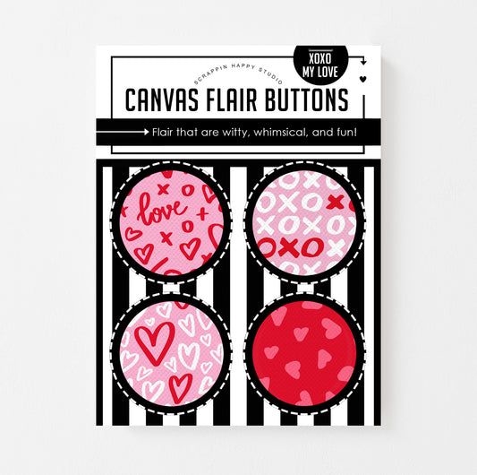 Xoxo My Love Canvas Flair