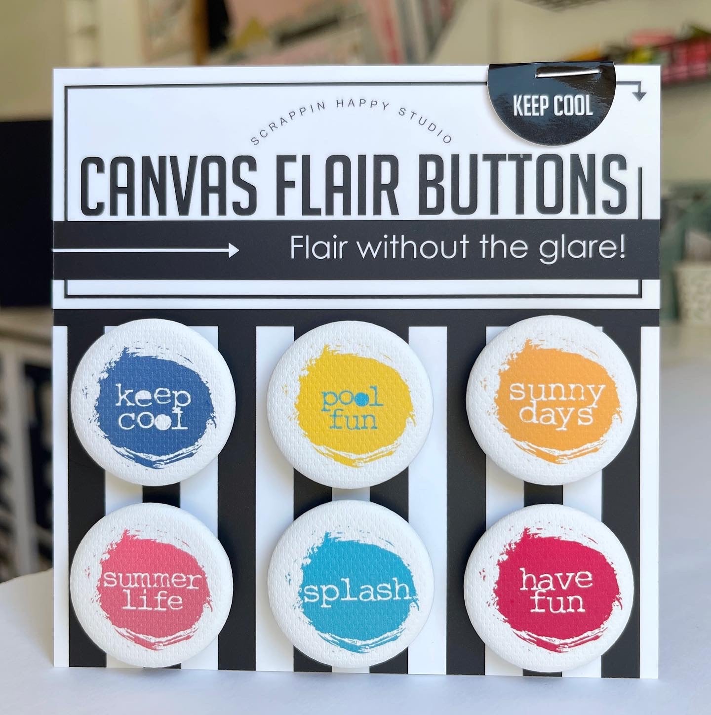 Keep Cool Canvas Flair