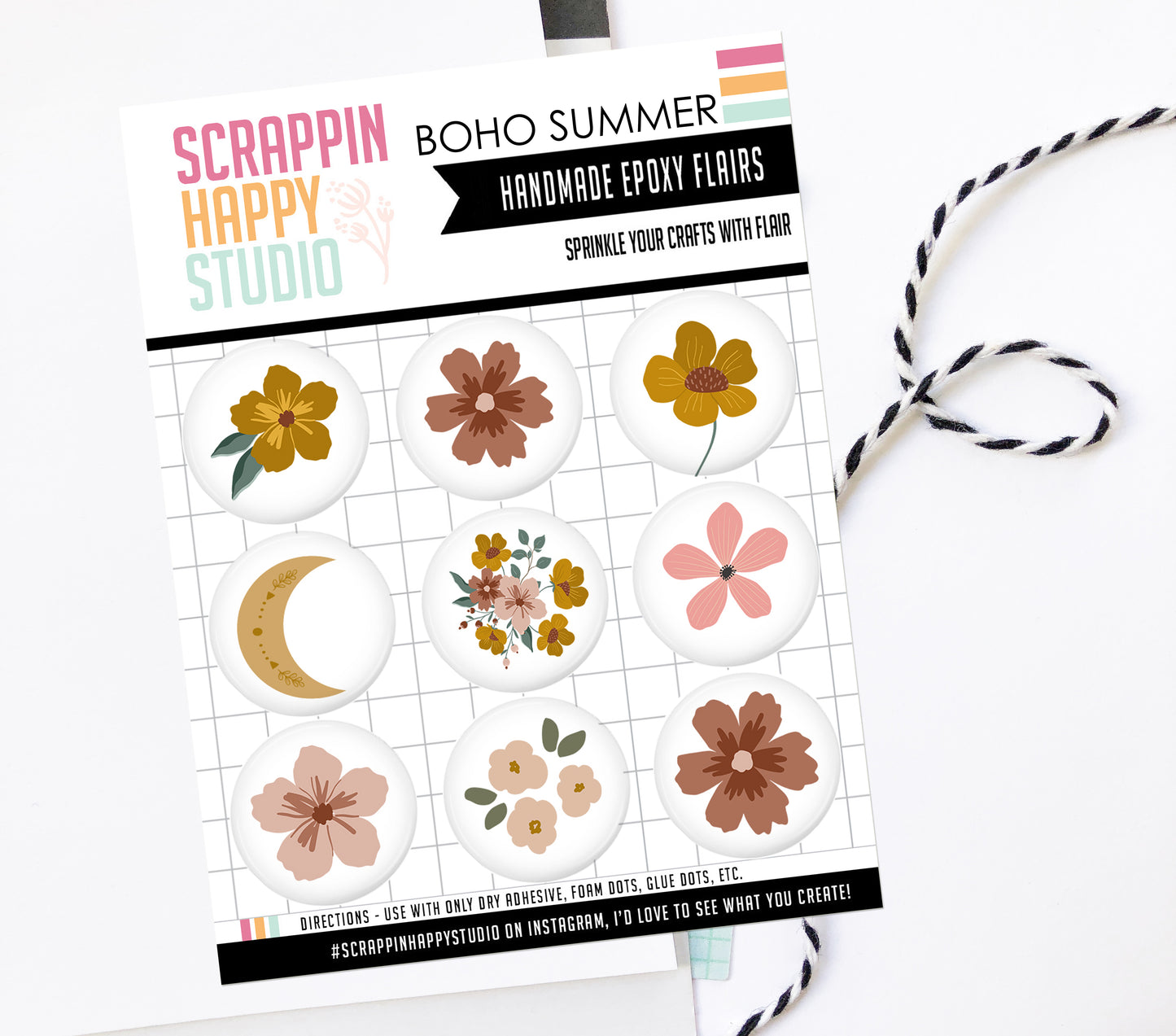 A Boho Summer Epoxy Flair