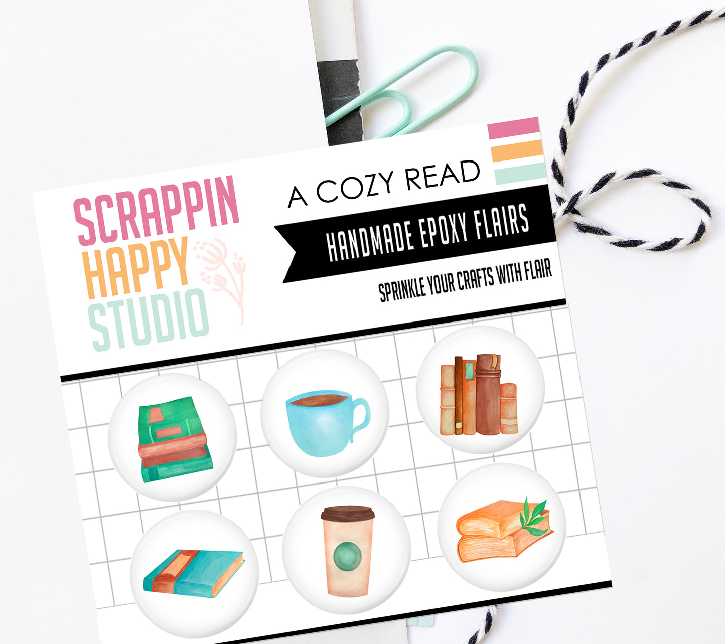 A Cozy Read Epoxy Flair