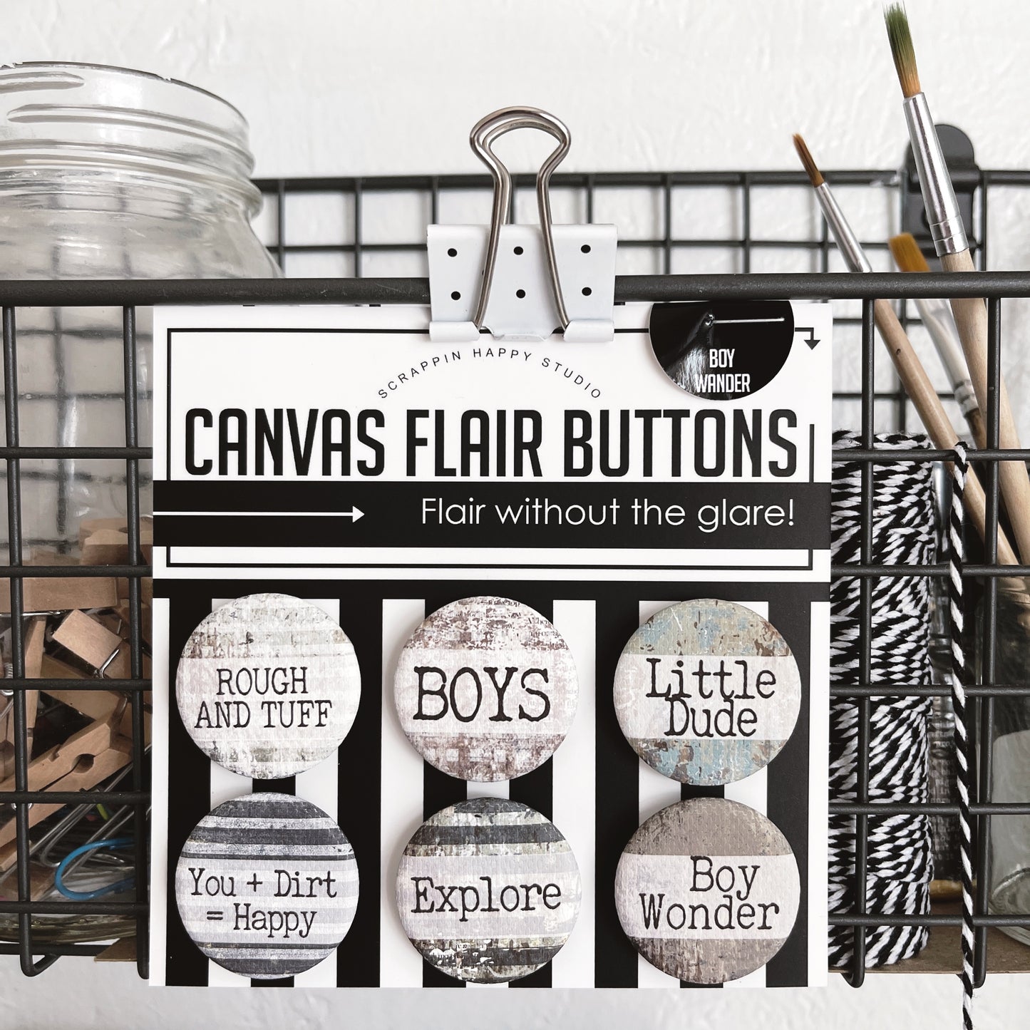 Boy Wander Canvas Flair