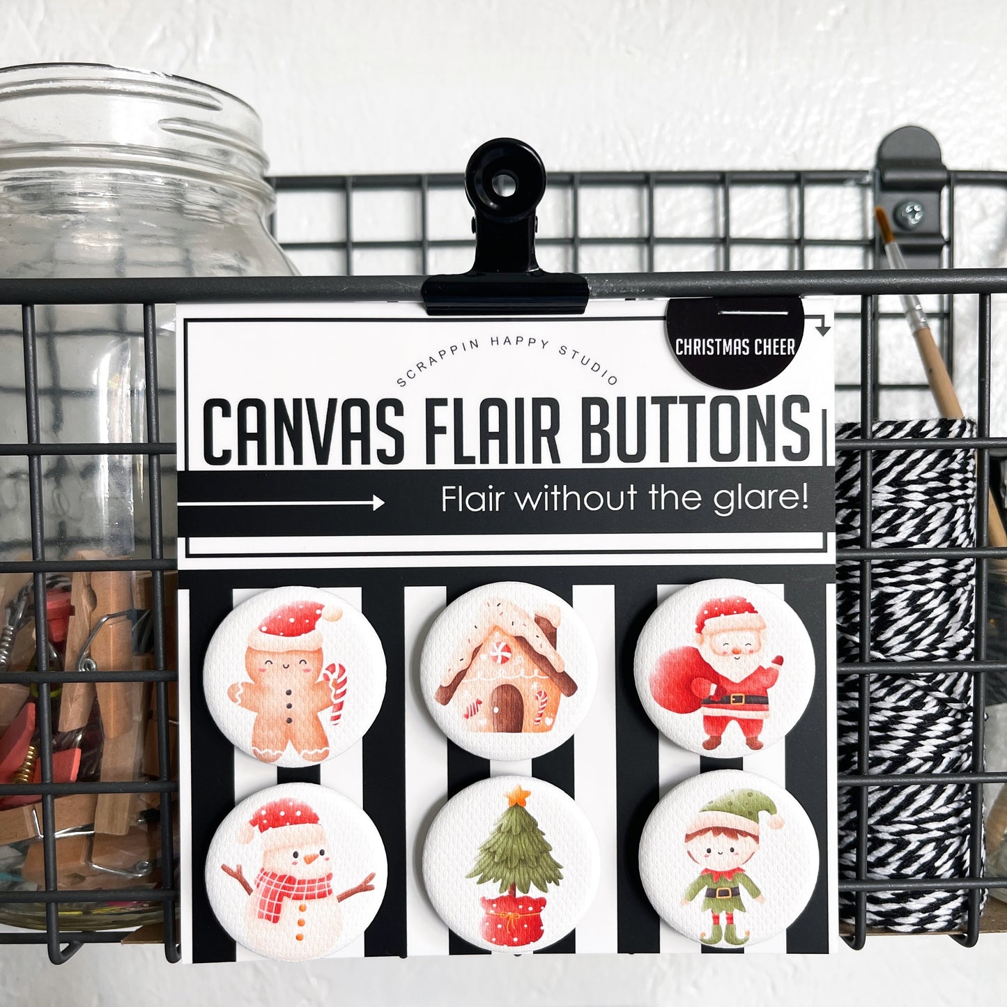 Christmas Cheer Canvas Flair