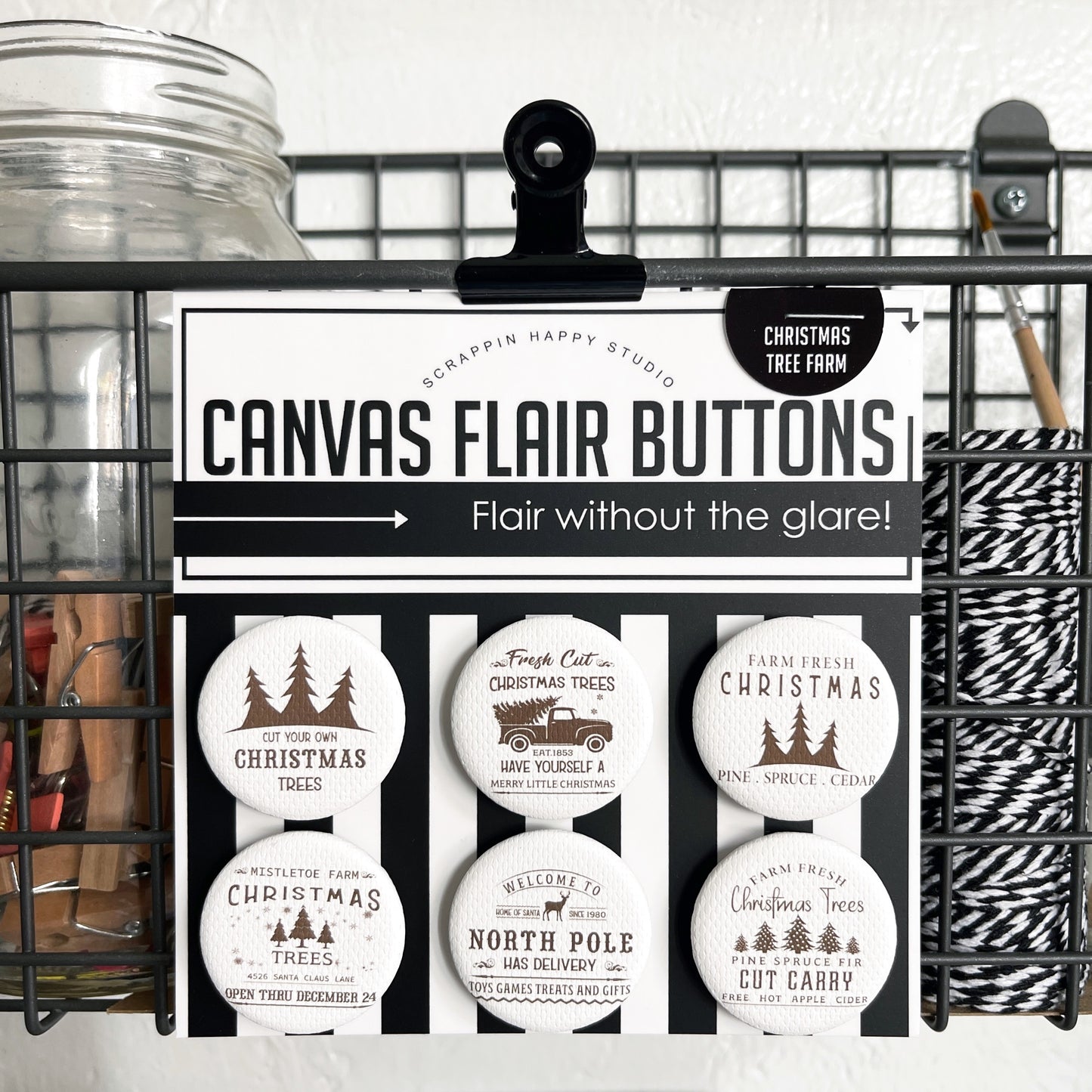 Christmas Tree Farm Canvas Flair