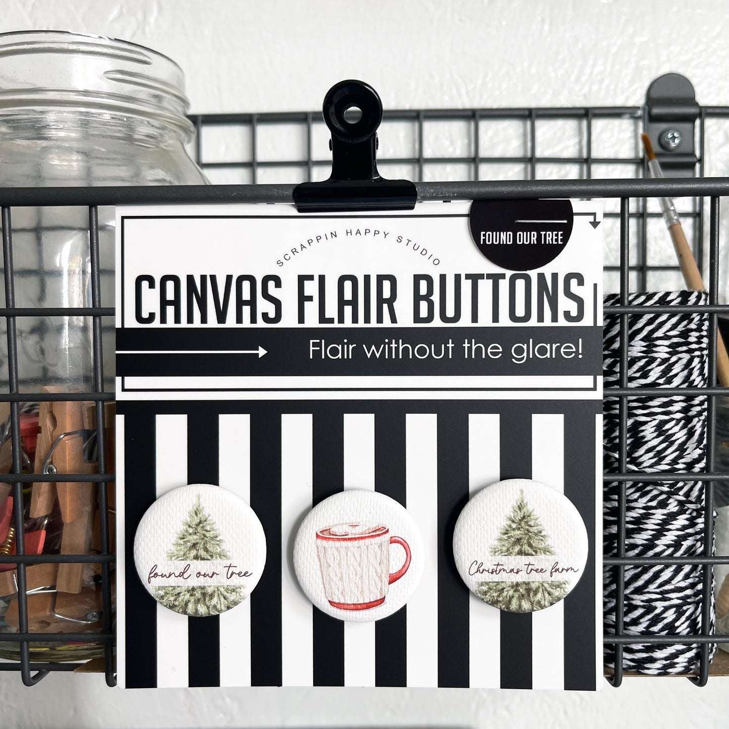 Found Our Tree Canvas Flair