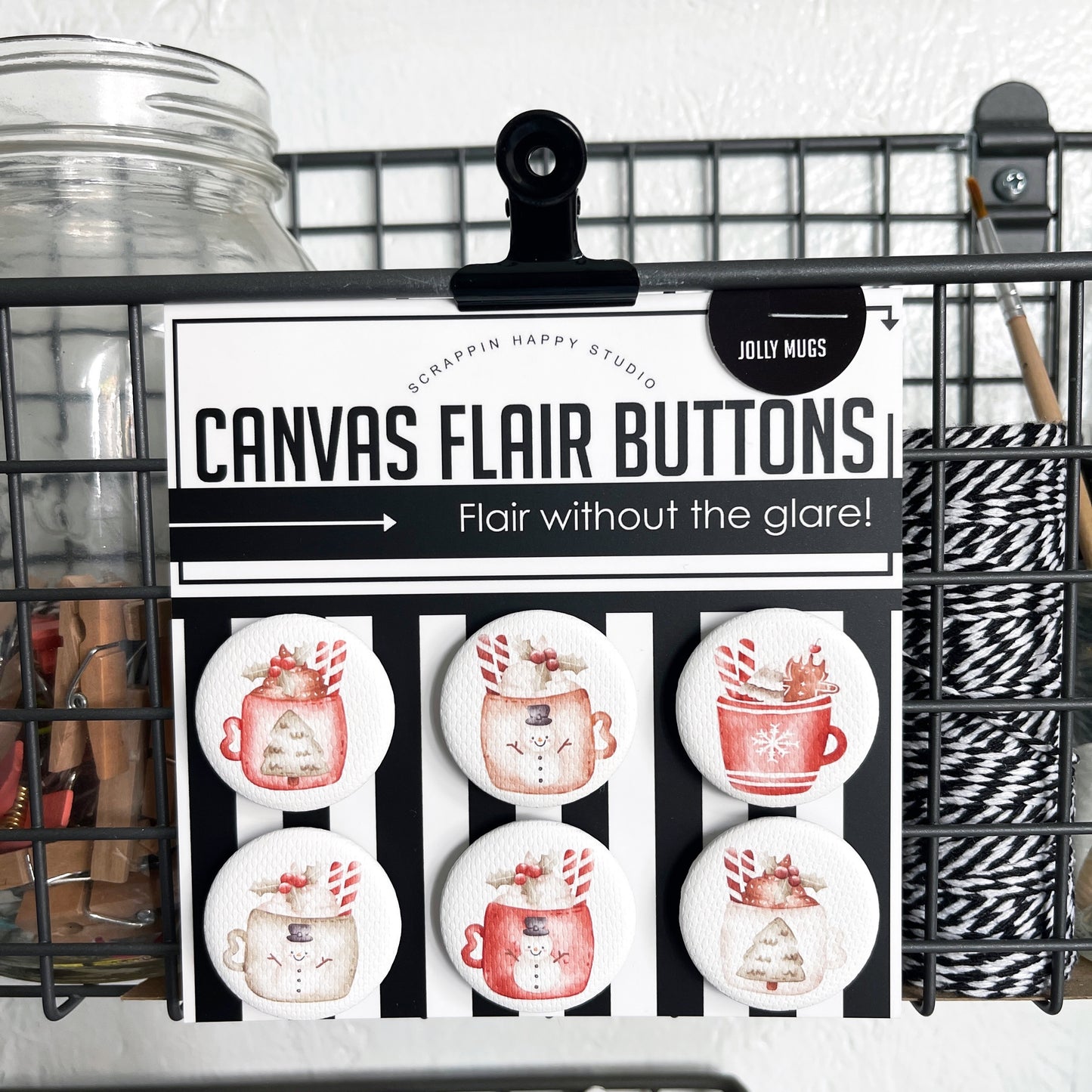 Jolly Mugs Canvas Flair