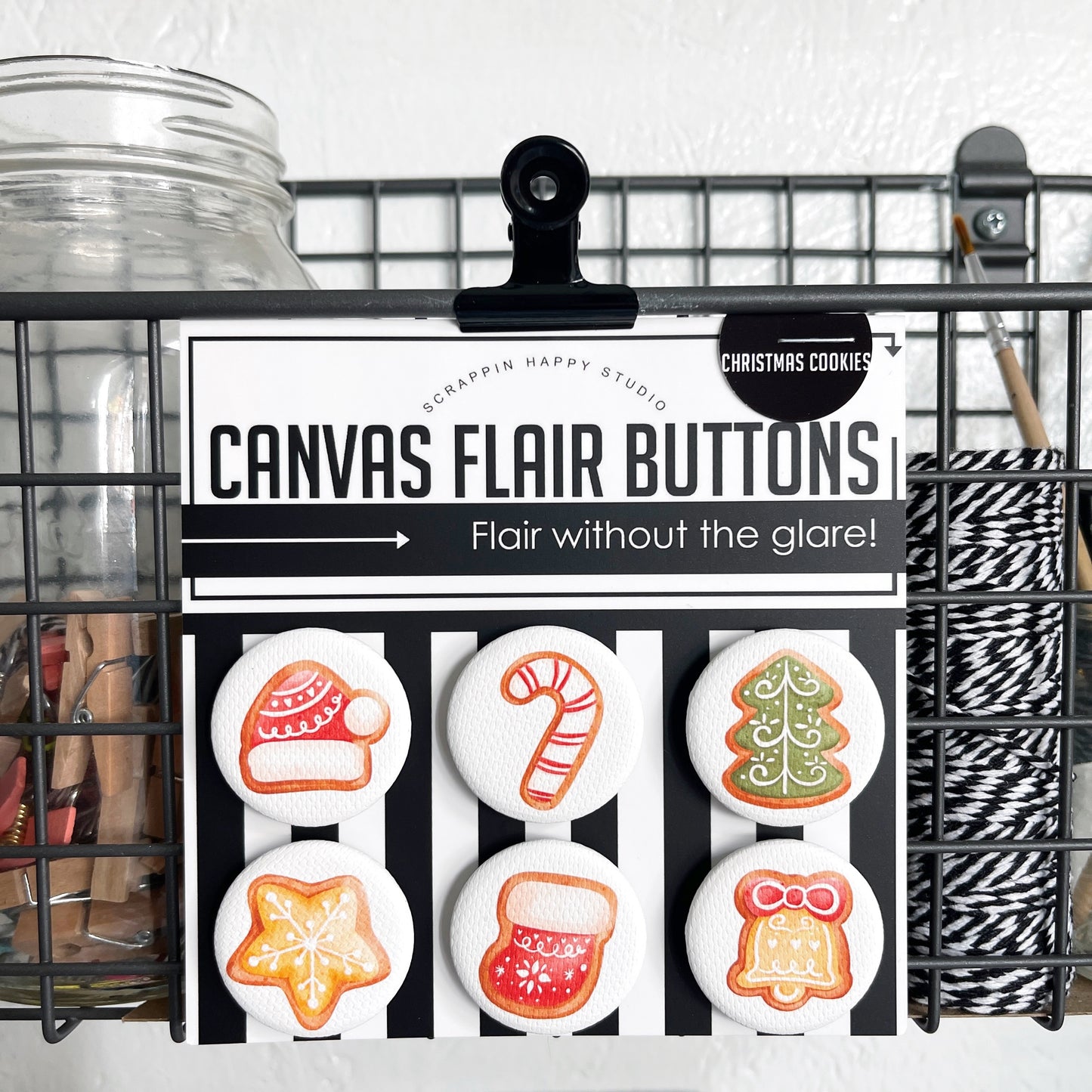 Christmas Cookies Canvas Flair