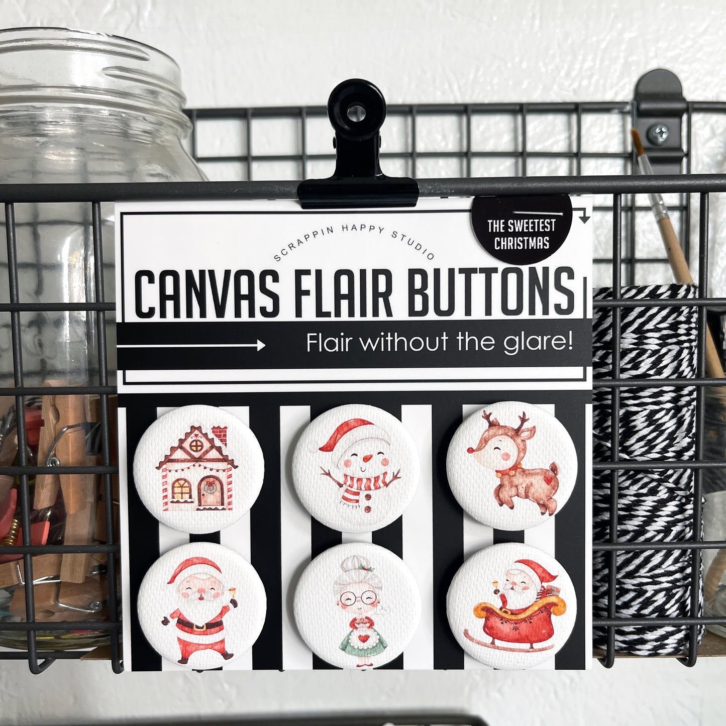 The Sweetest Christmas Canvas Flair