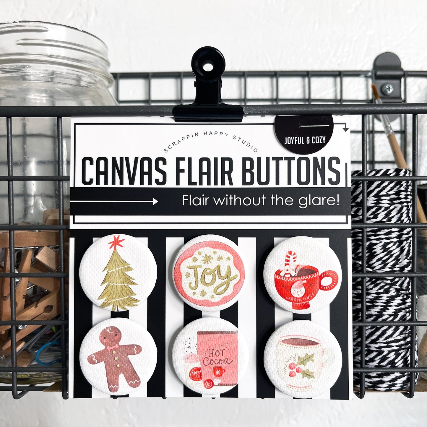 Joyful And Cozy Canvas Flair