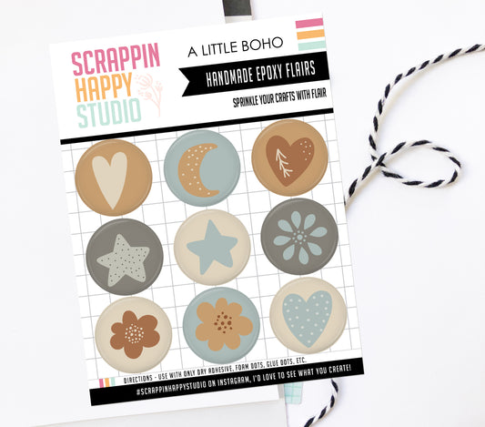 A Little Boho Epoxy Flair