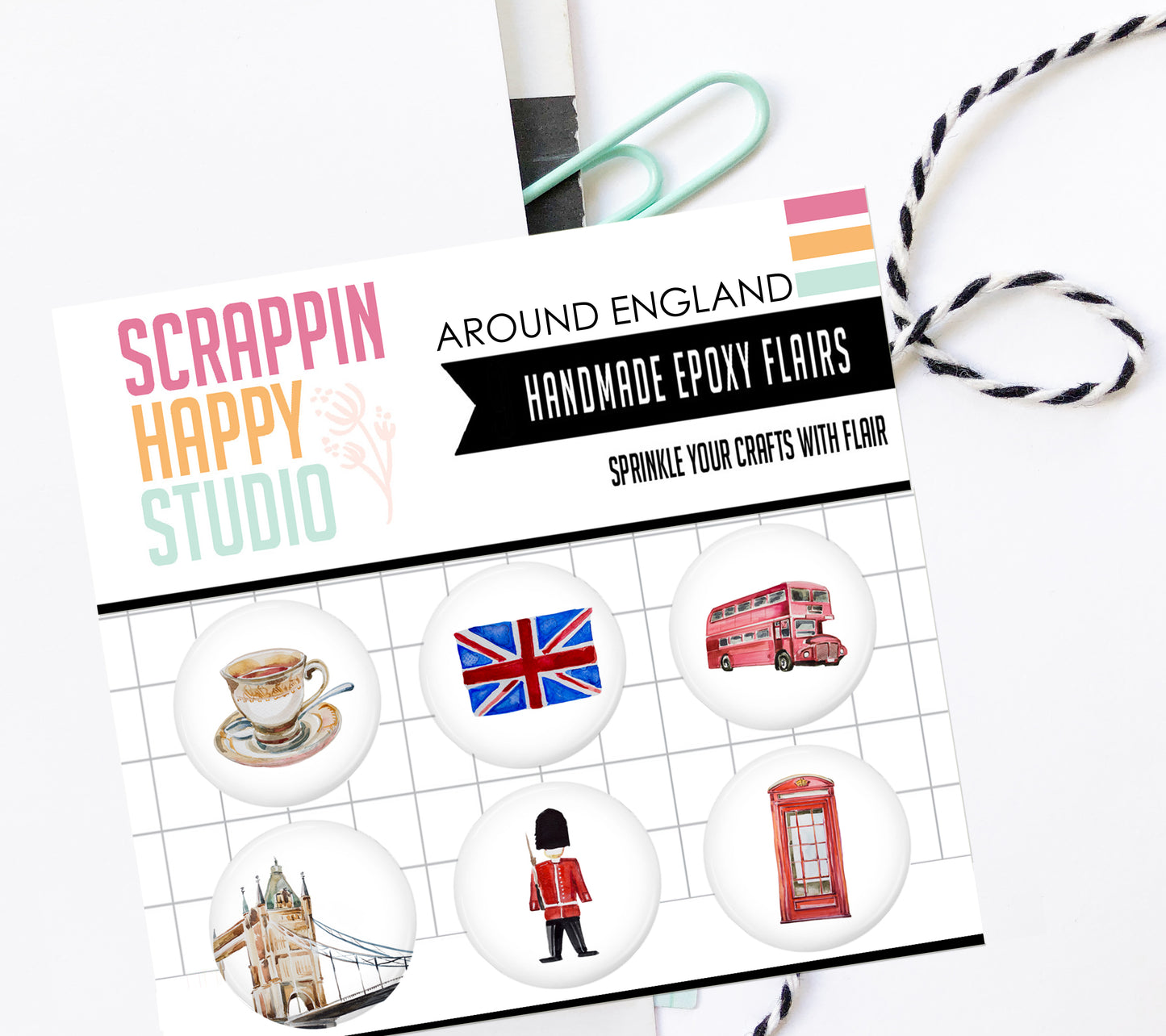 Around England Epoxy Flair