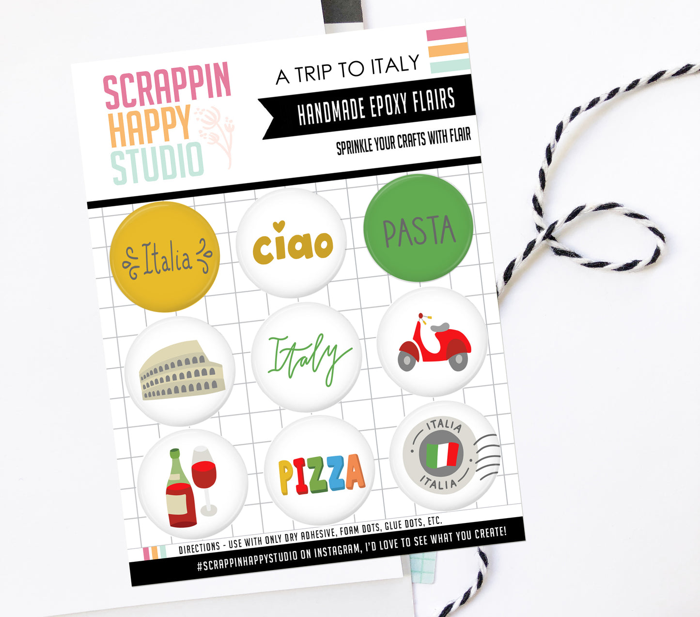 A Trip To Italy Epoxy Flair
