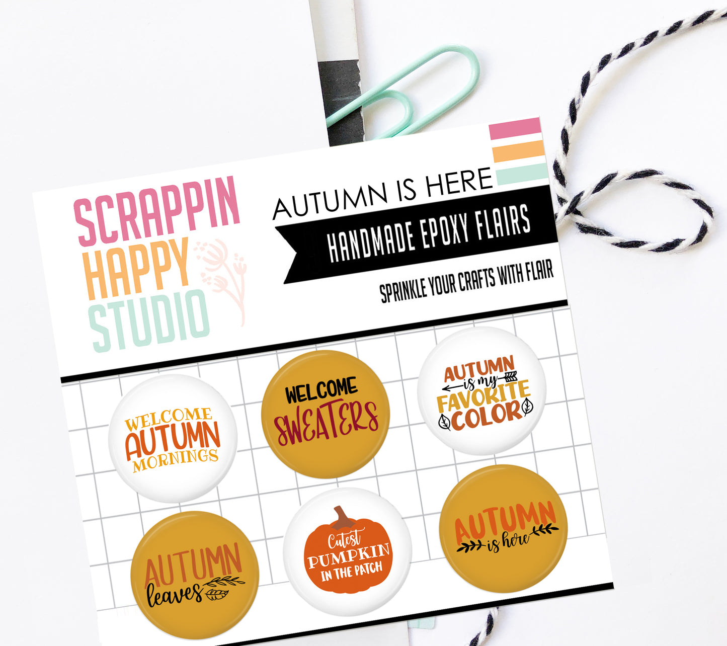 Autumn Is Here Epoxy Flair