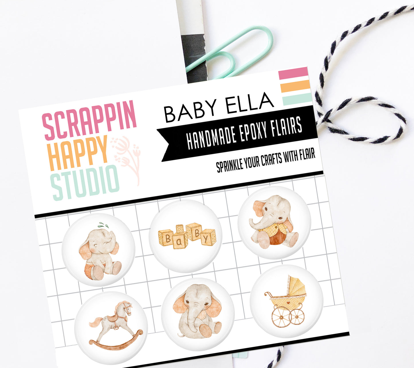 Baby Ella Epoxy Flair