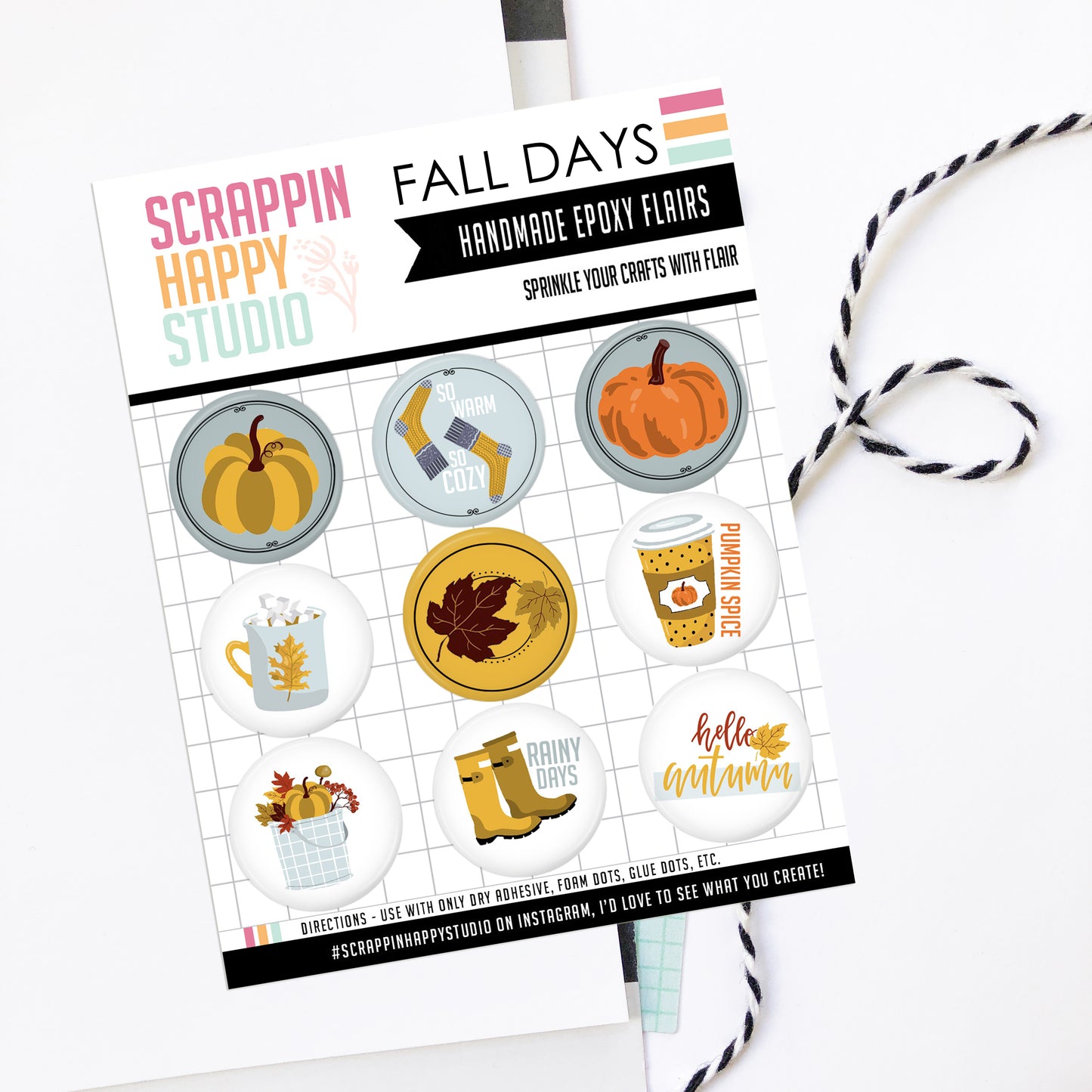 Fall Days Epoxy Flair