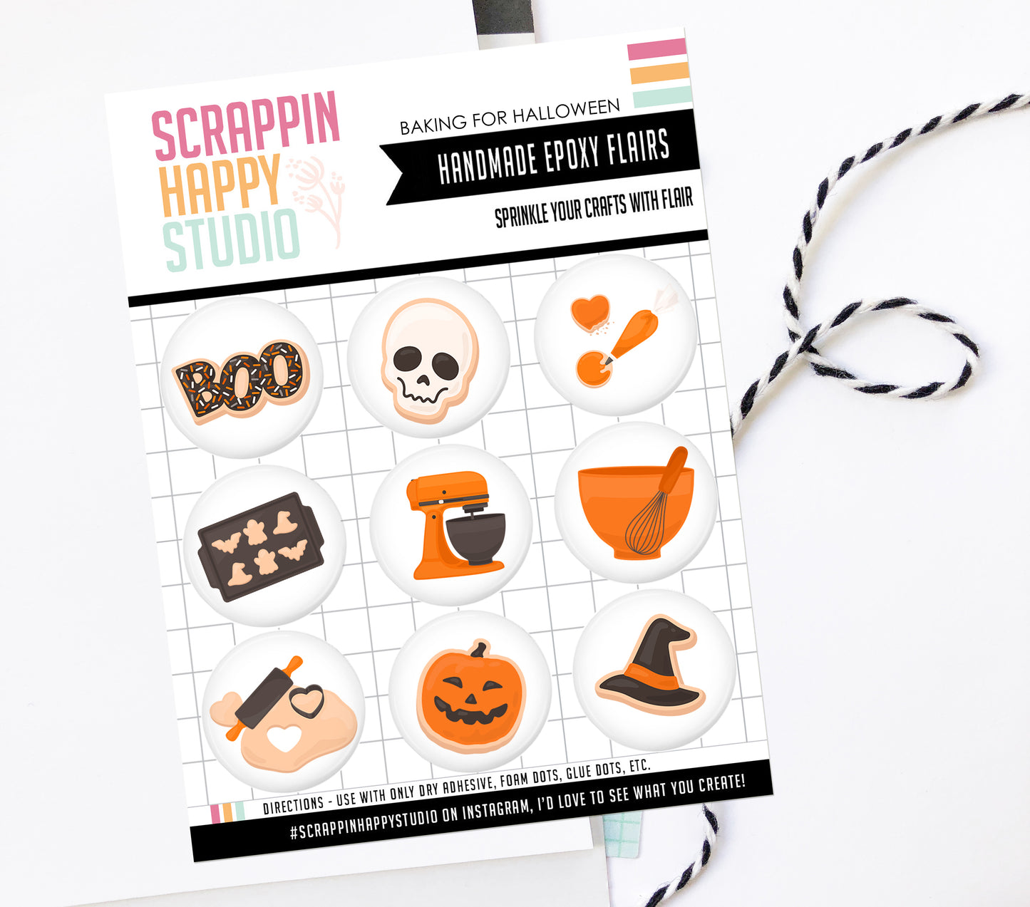 Baking For Halloween Epoxy Flair