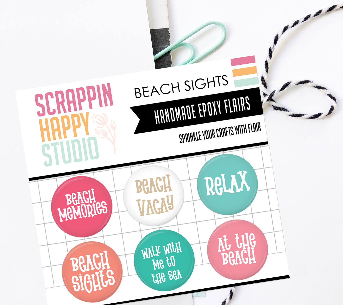 Beach Sights Epoxy Flair