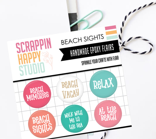 Beach Sights Epoxy Flair