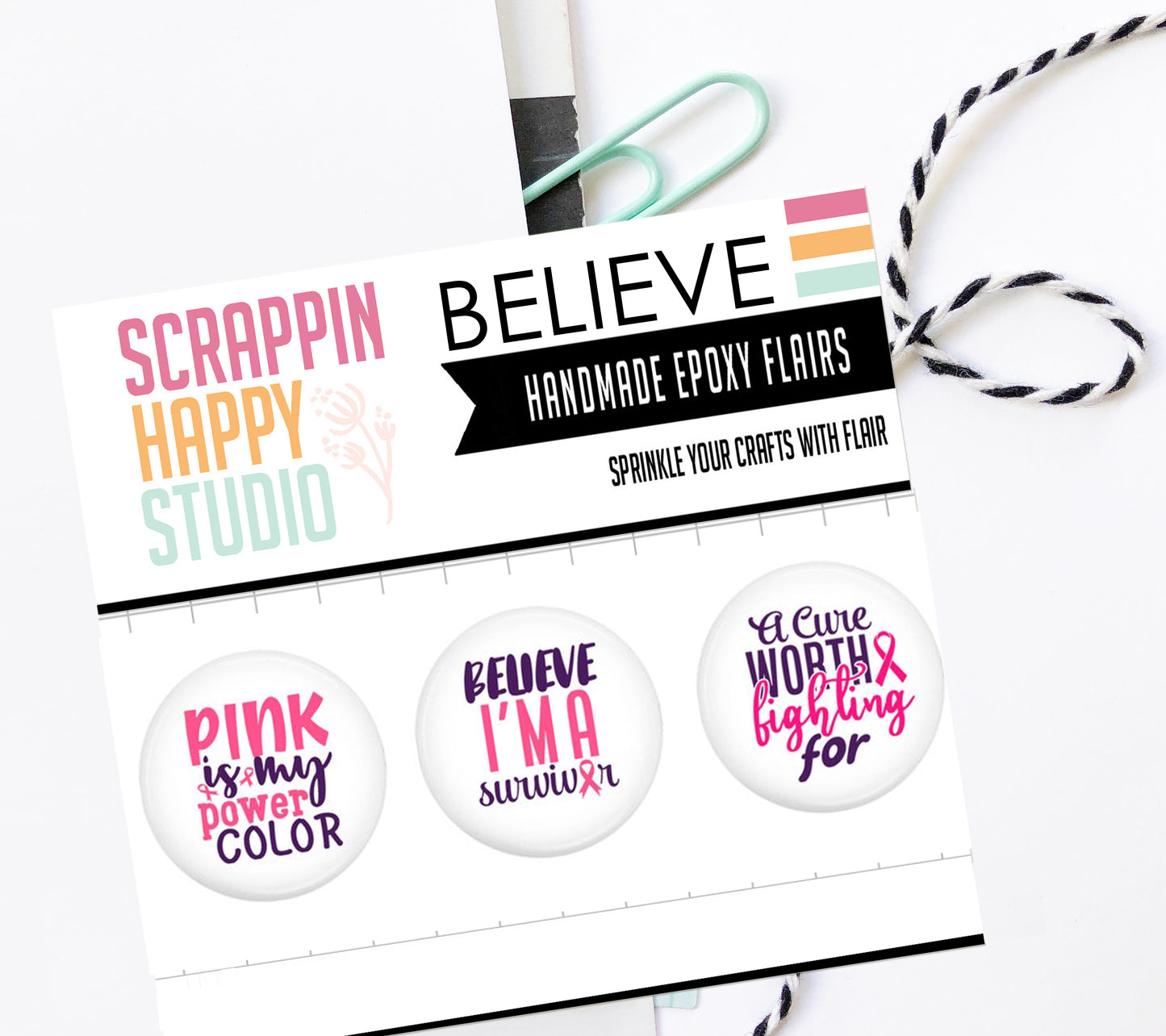Believe Epoxy Flair