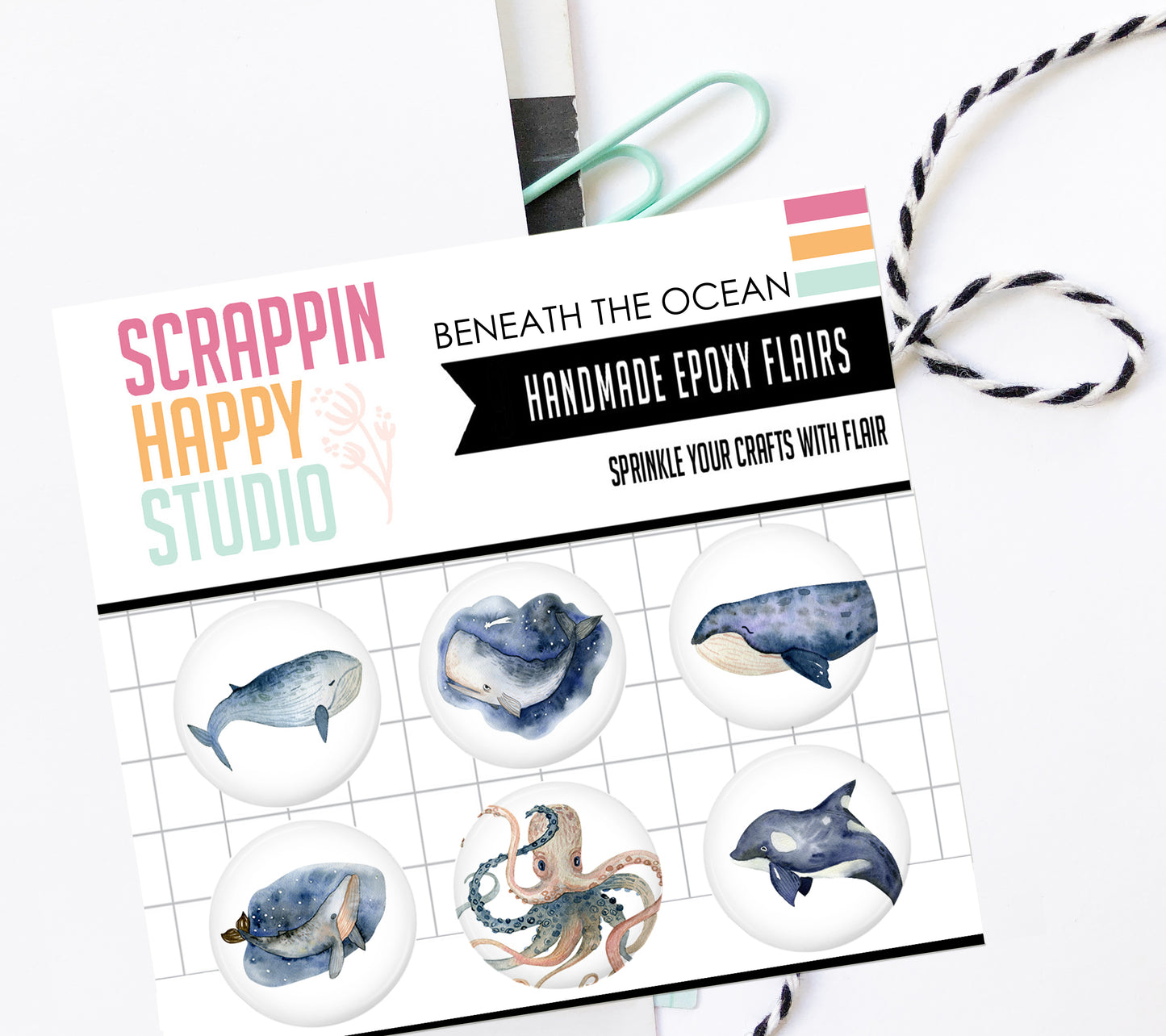 Beneath The Sea Epoxy Flair