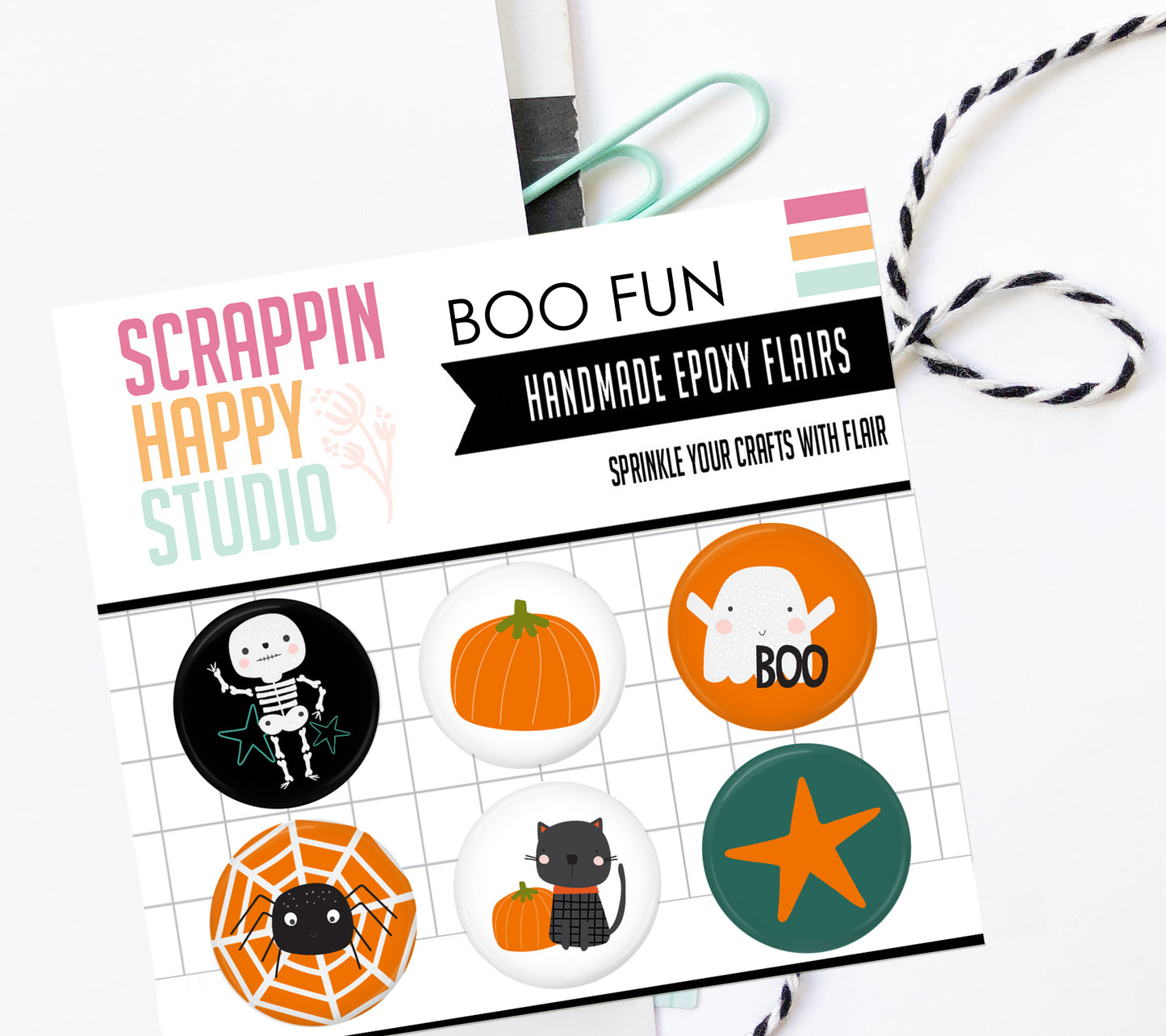 Boo Fun Epoxy Flair