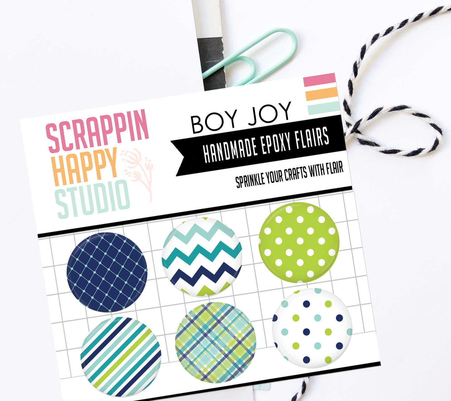 Boy Joy Epoxy Flair