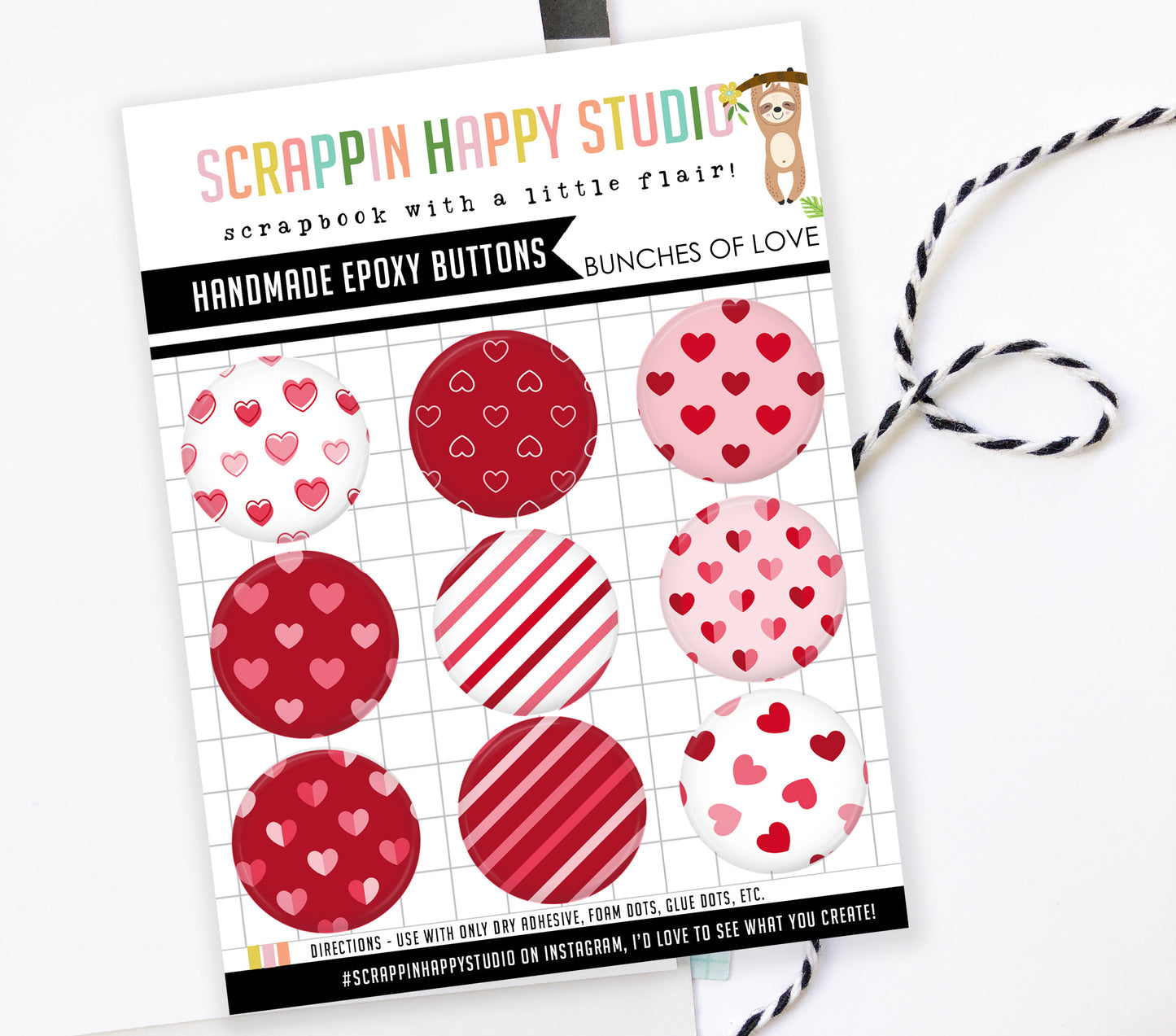 Bunches Of Love Epoxy Flair