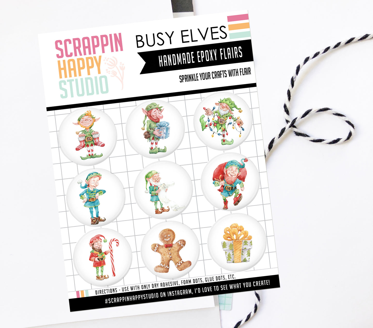 Busy Elves Epoxy Flair