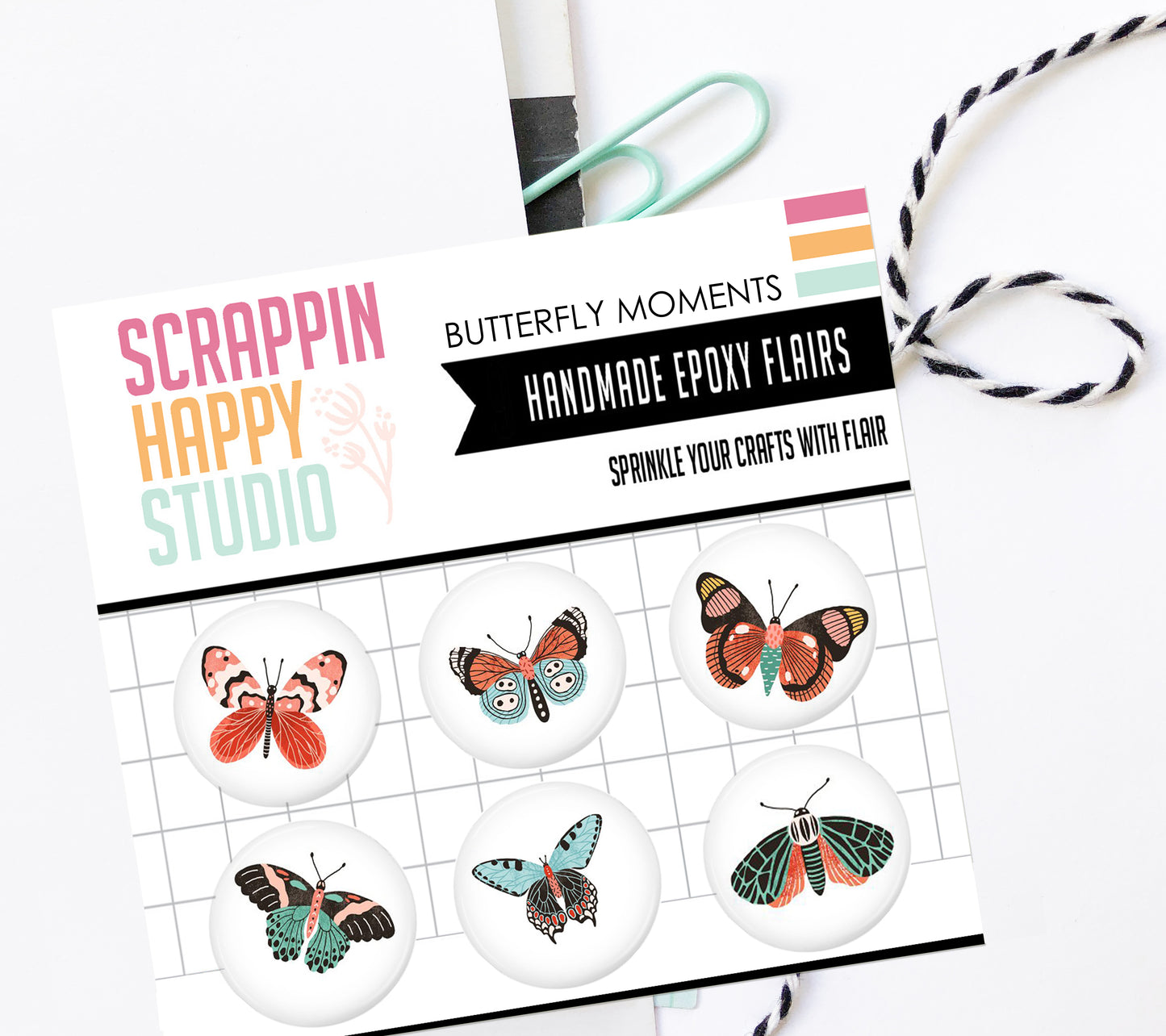 Butterfly Moments Epoxy Flair