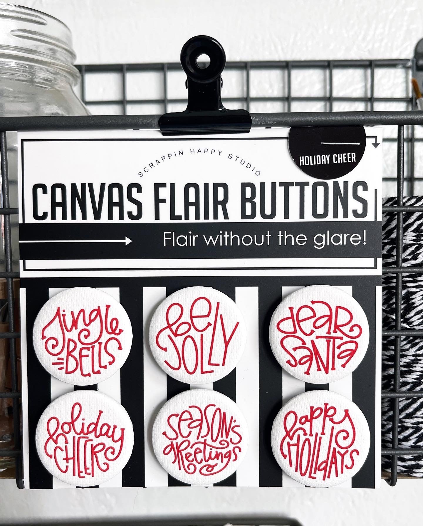 Holiday Cheer Canvas Flair