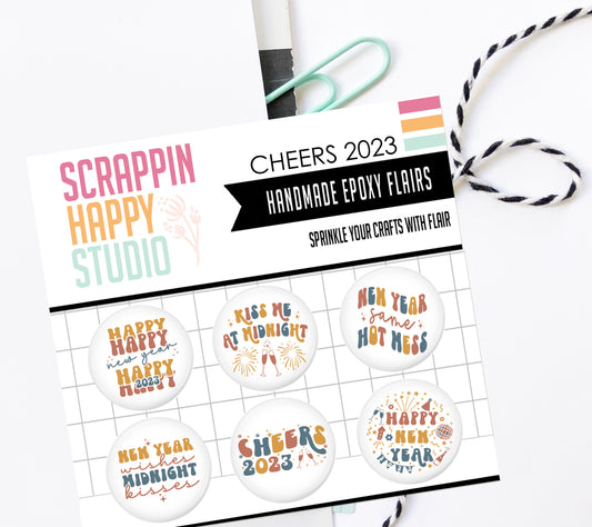 Cheers 2023 Epoxy Flair