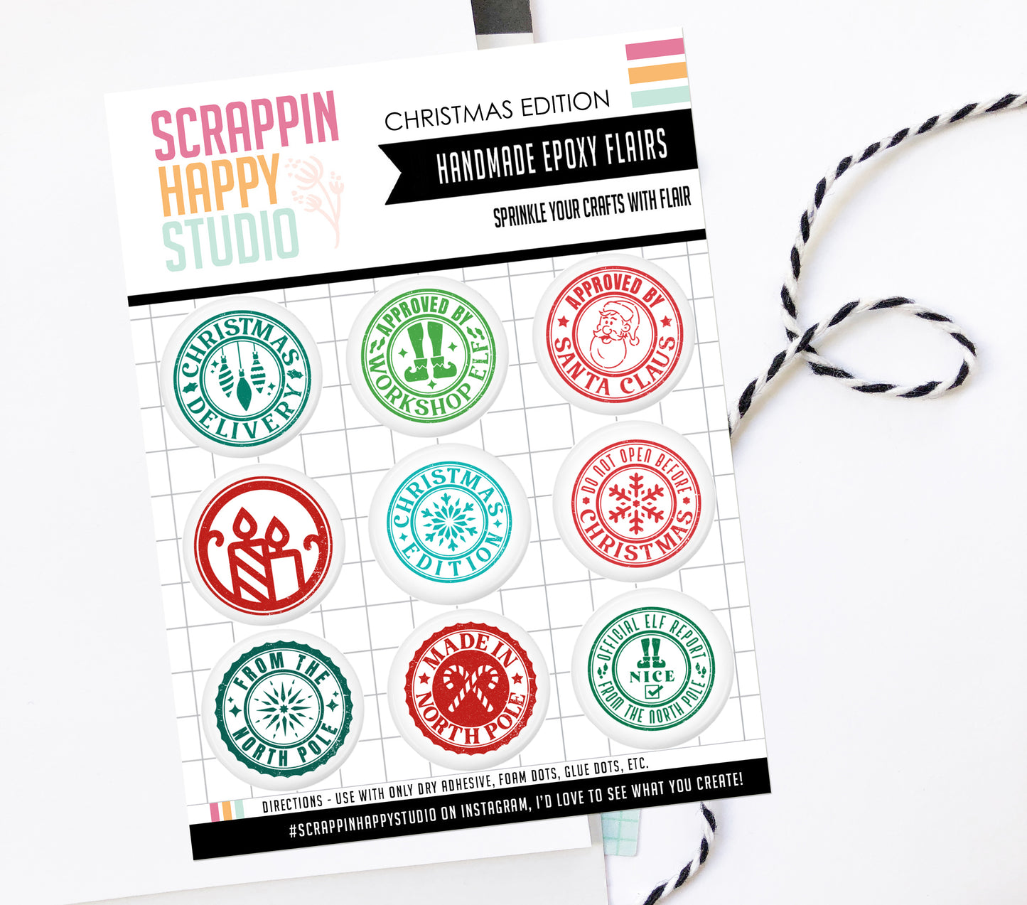 Christmas Edition Epoxy Flair