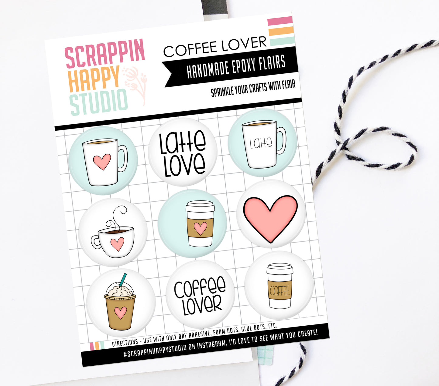Coffee Lover Epoxy Flair