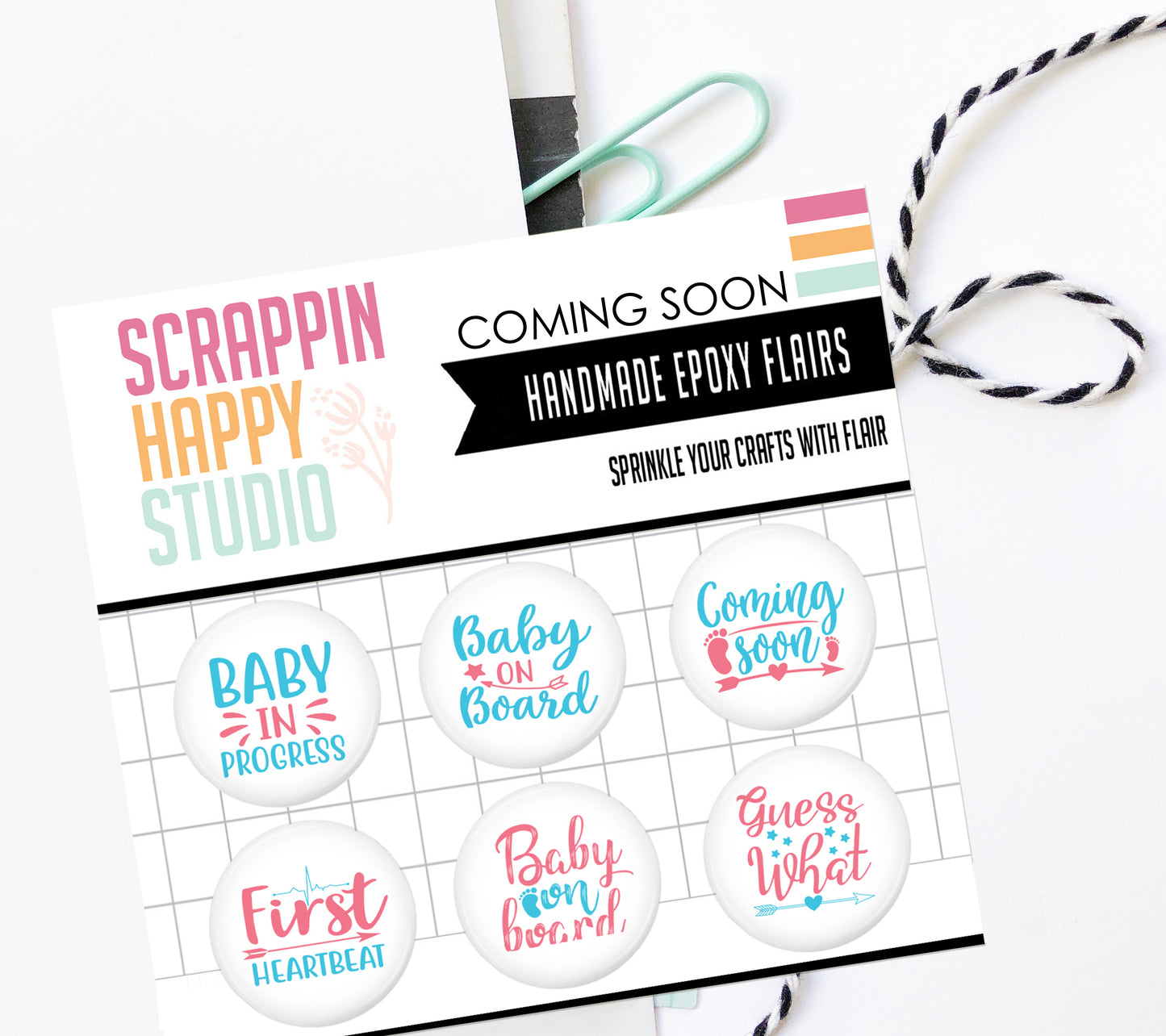 Coming Soon Epoxy Flair