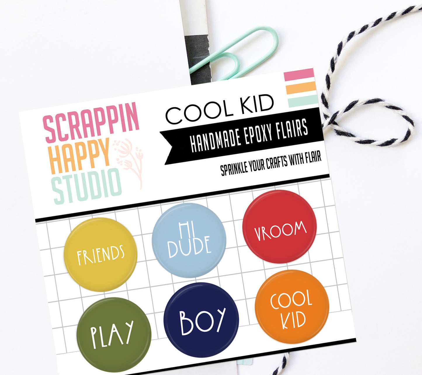 Cool Kid Epoxy Flair