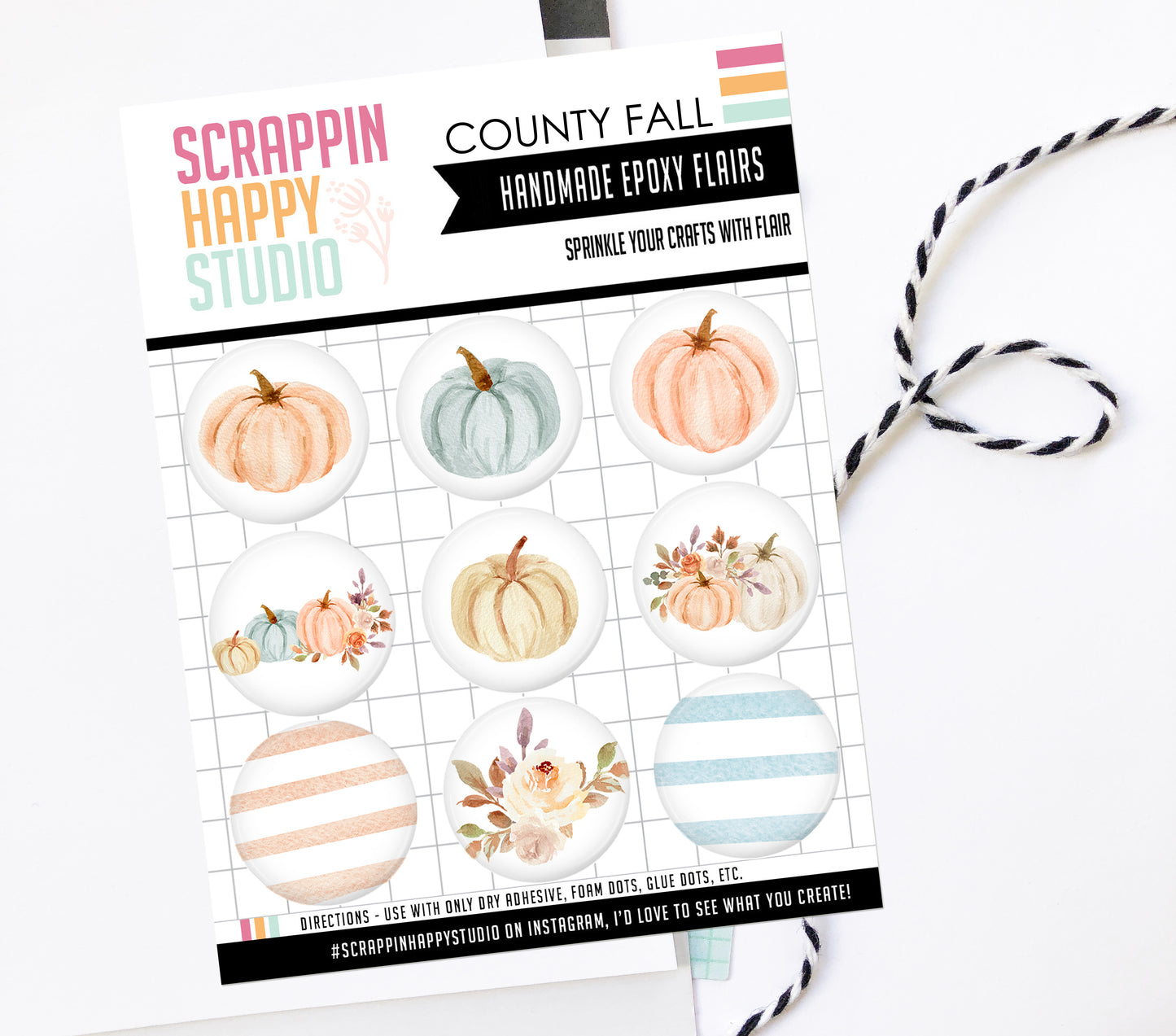 Country Fall Epoxy Flair