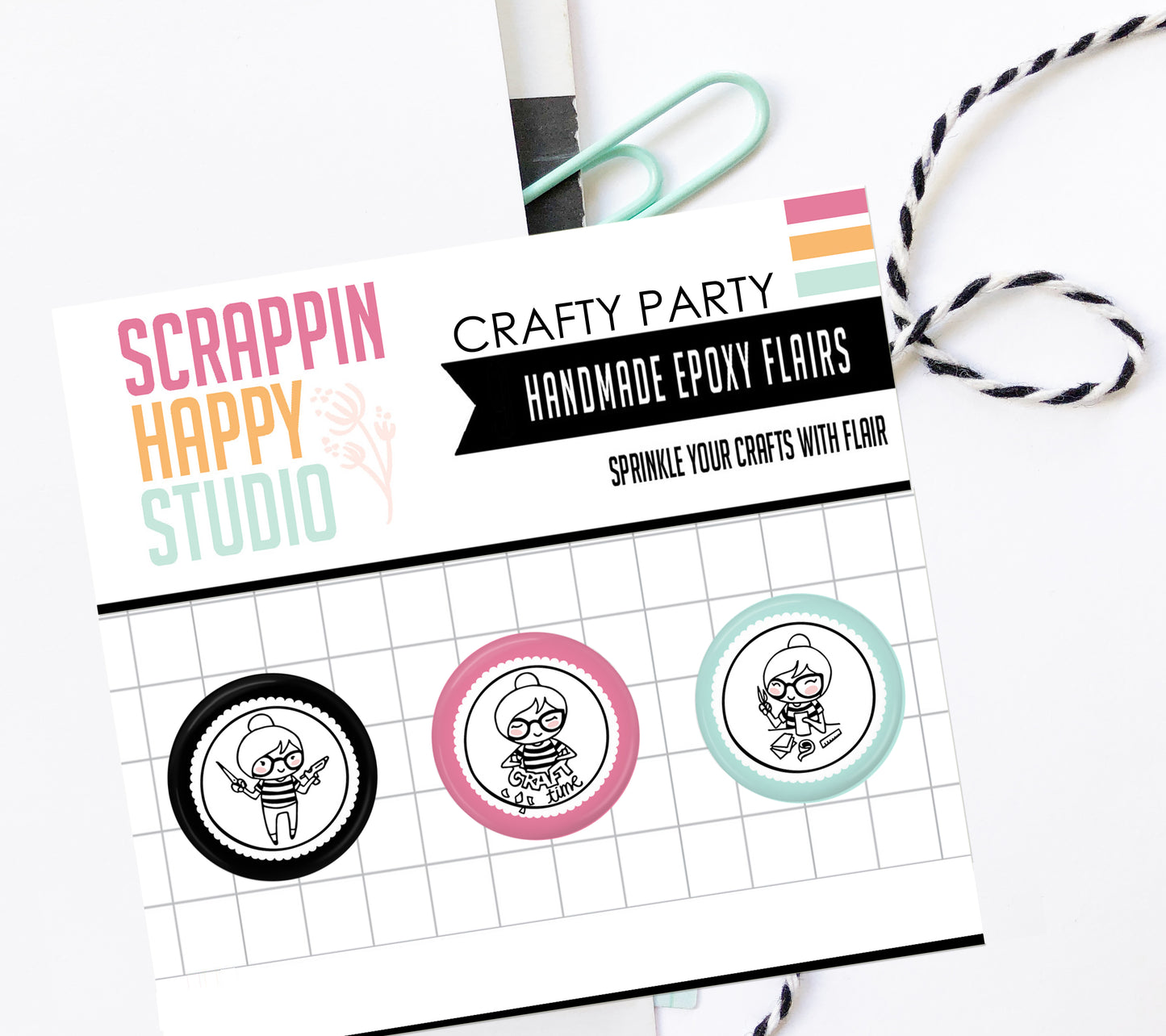 Crafty Party Epoxy Flair