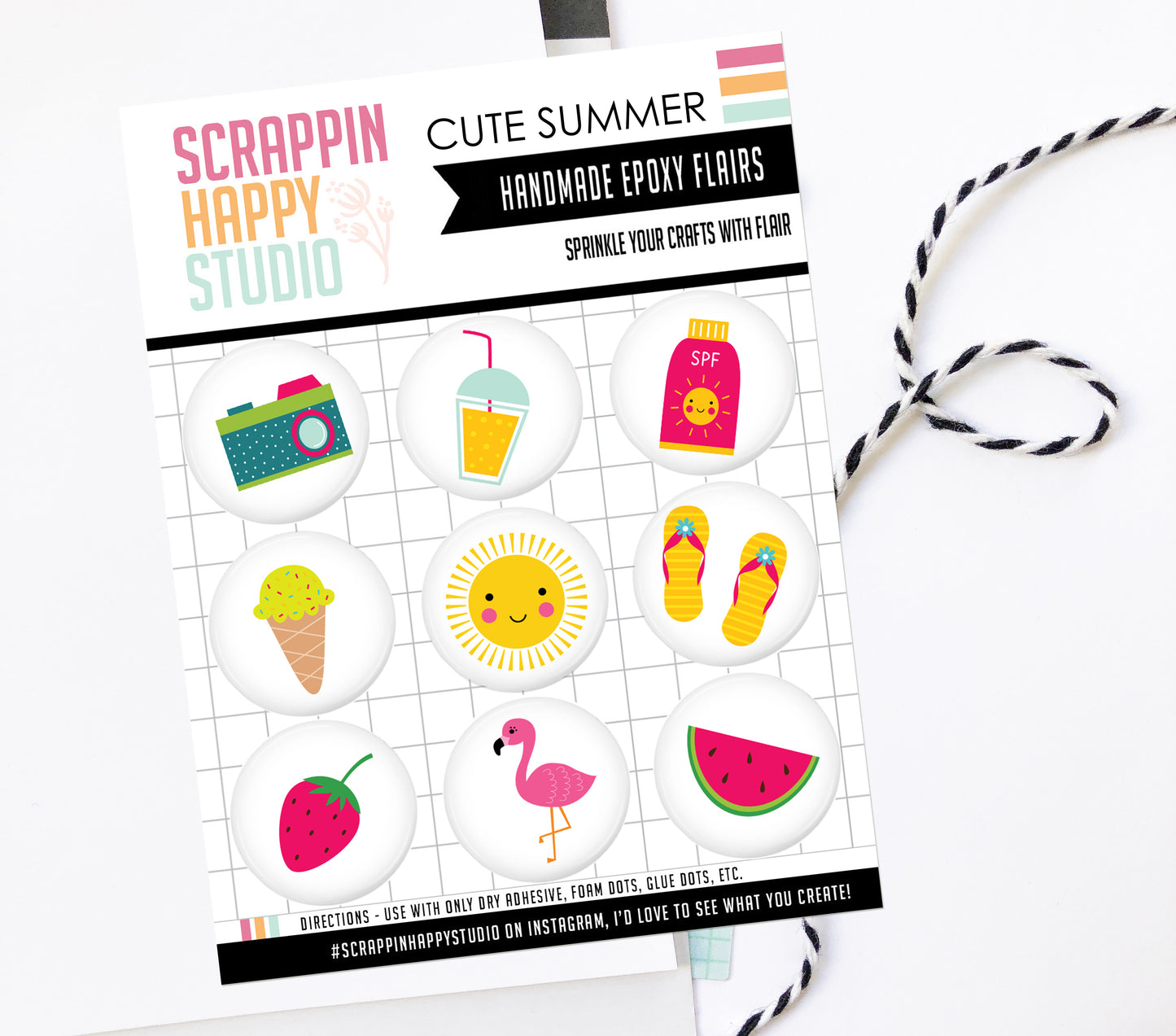 Cute Summer Epoxy Flair