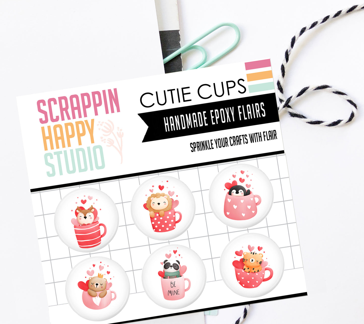 Cutie Cups Epoxy Flair