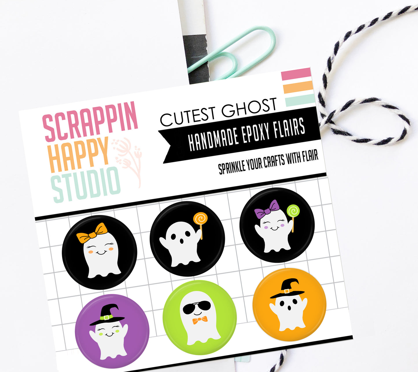 Cutest Ghost Epoxy Flair