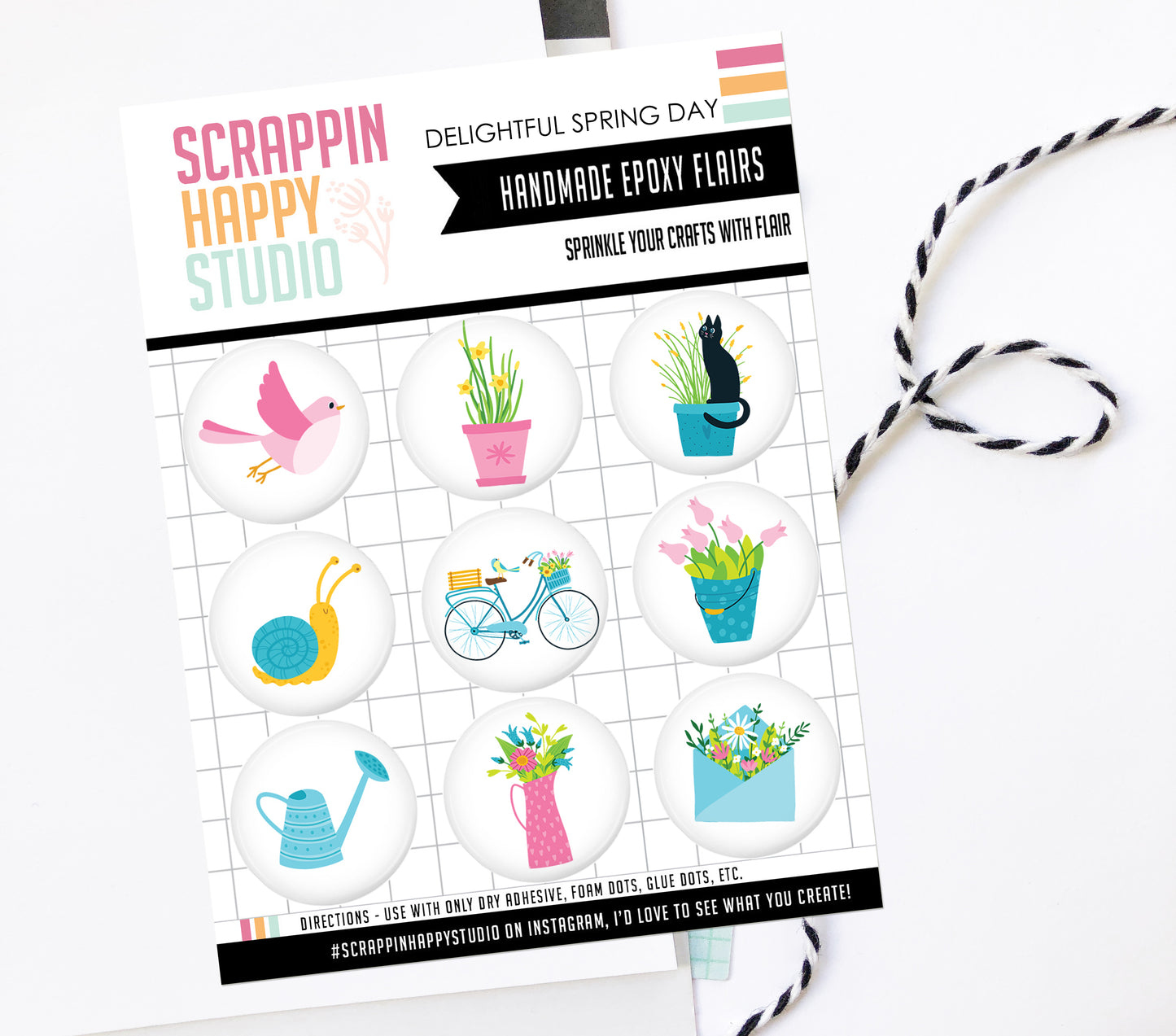 Delightful Spring Epoxy Flair