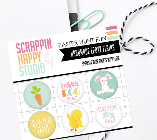 Easter Hunt Fun Epoxy Flair