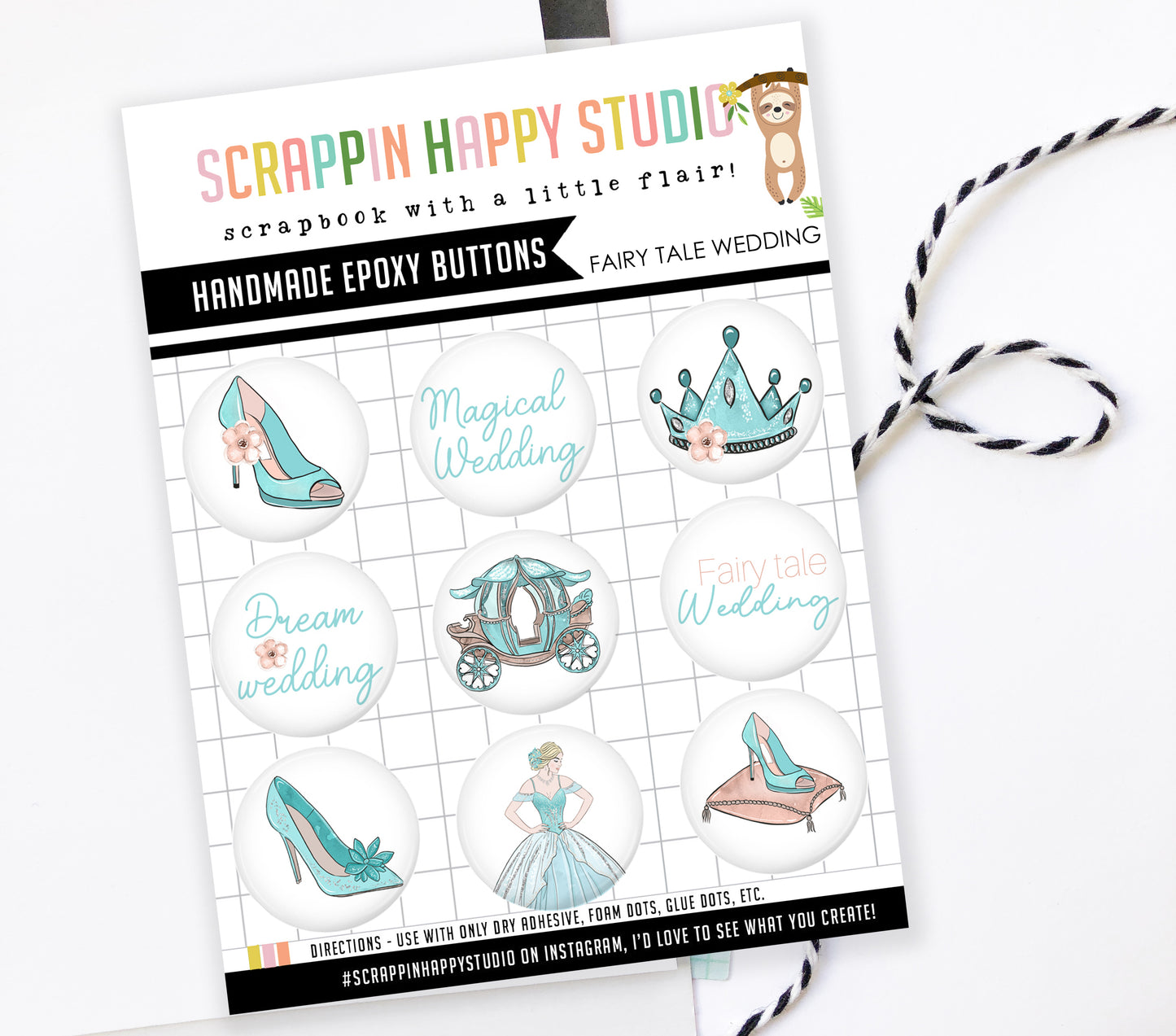 Fairy Tale Wedding Epoxy Flair