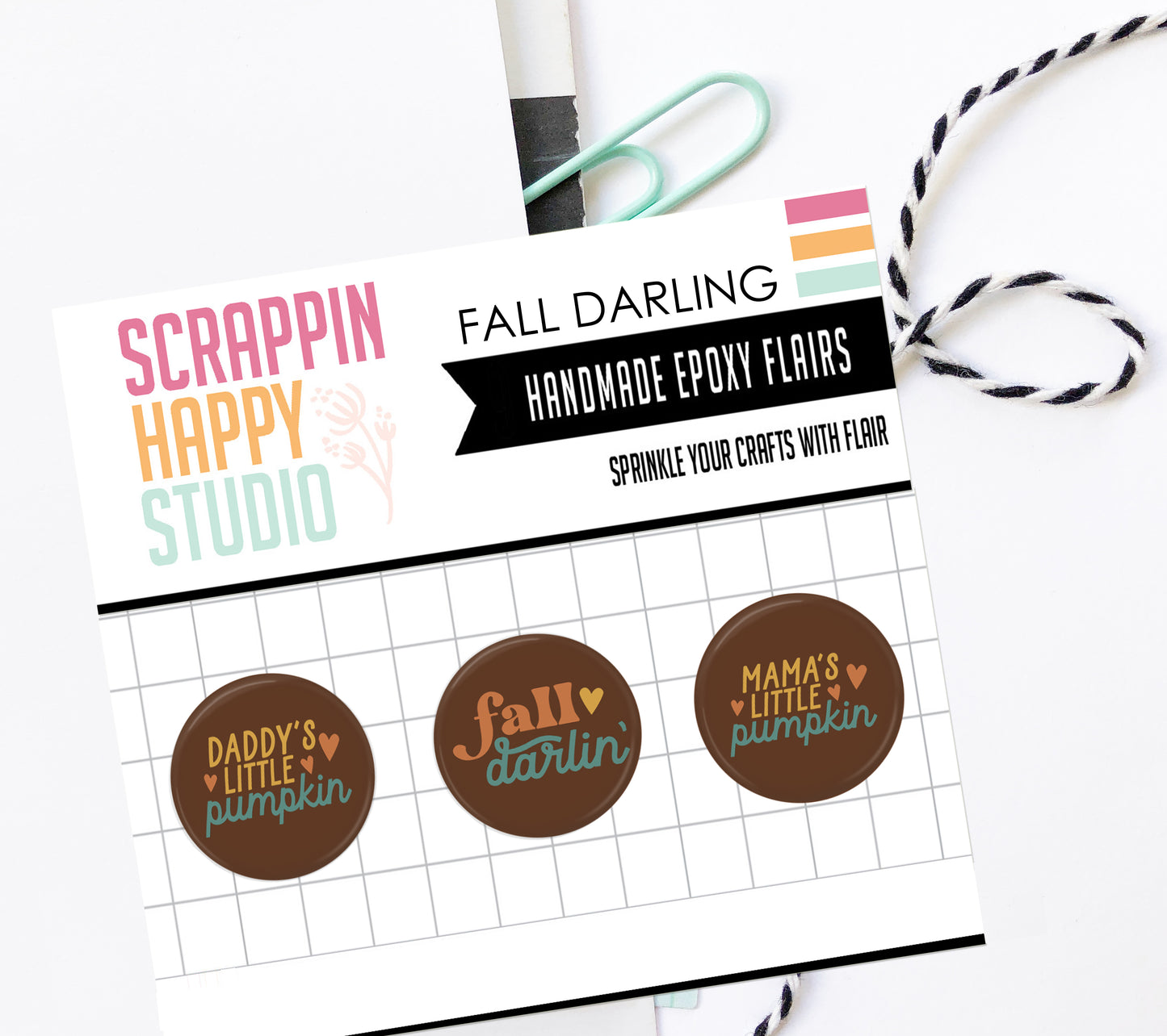 Fall Darling Epoxy Flair